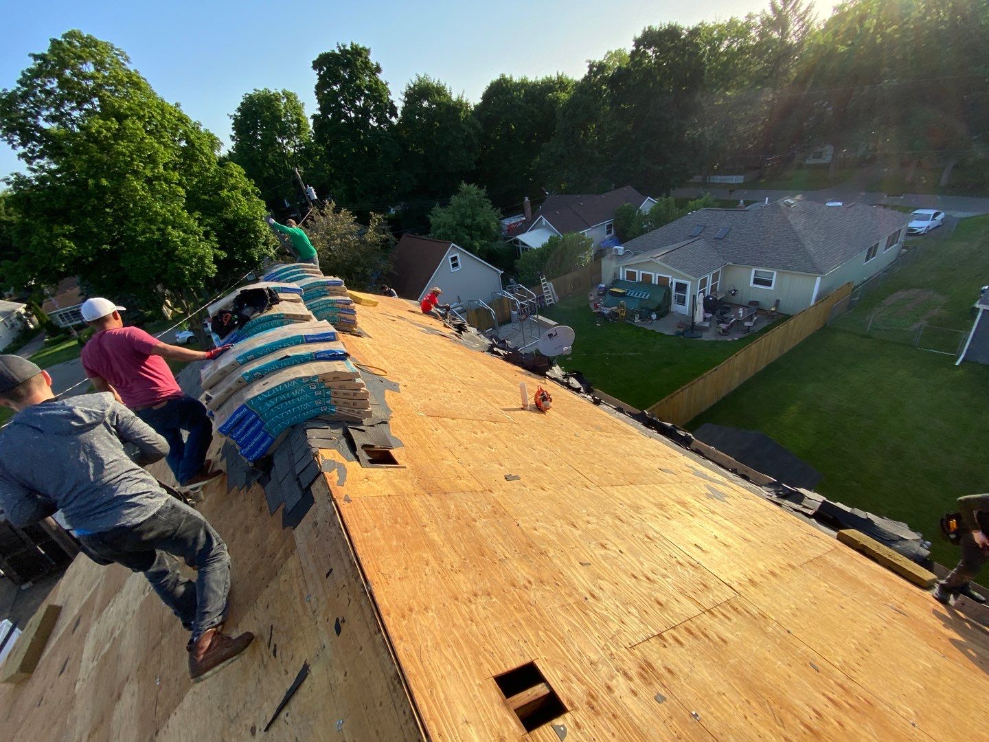Roof Replacement using CertainTeed Landmark by 180 Contractors