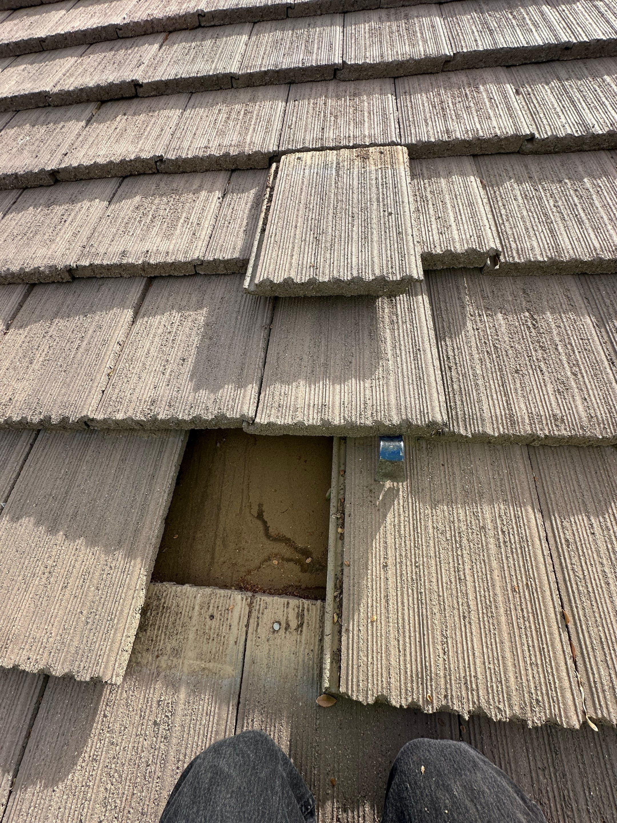 Sandstone Concrete Tile by Reimagine Roofing