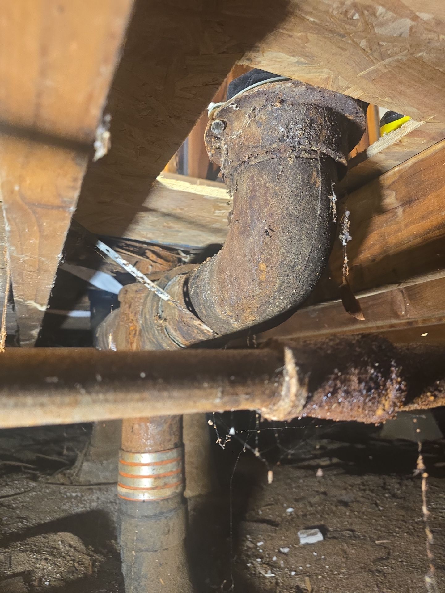 Installing New Piping and Checking Underneath Home by Us Plumbing
