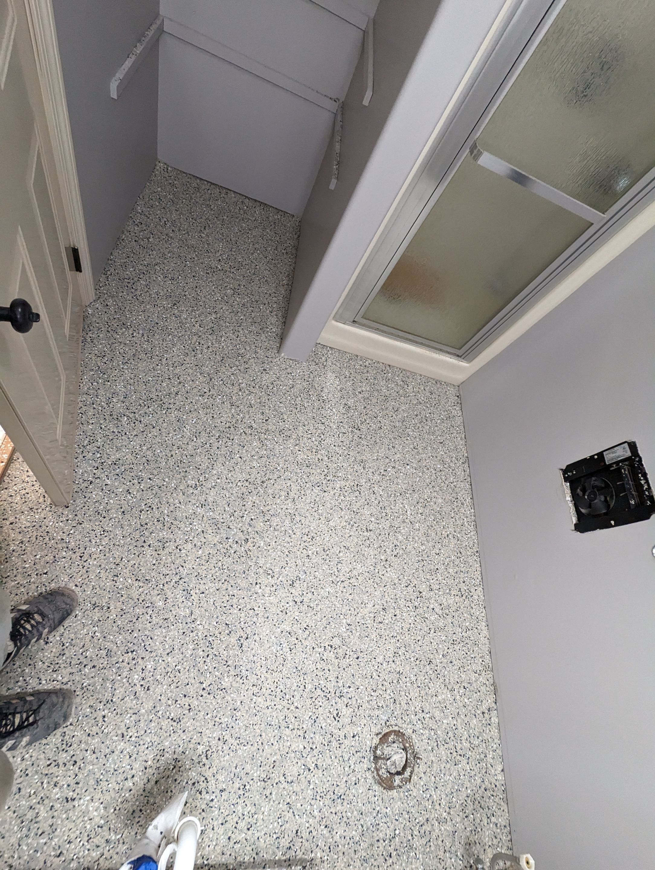Garage using Mediterranean by Select Painting, Coatings & Garage Cabinets