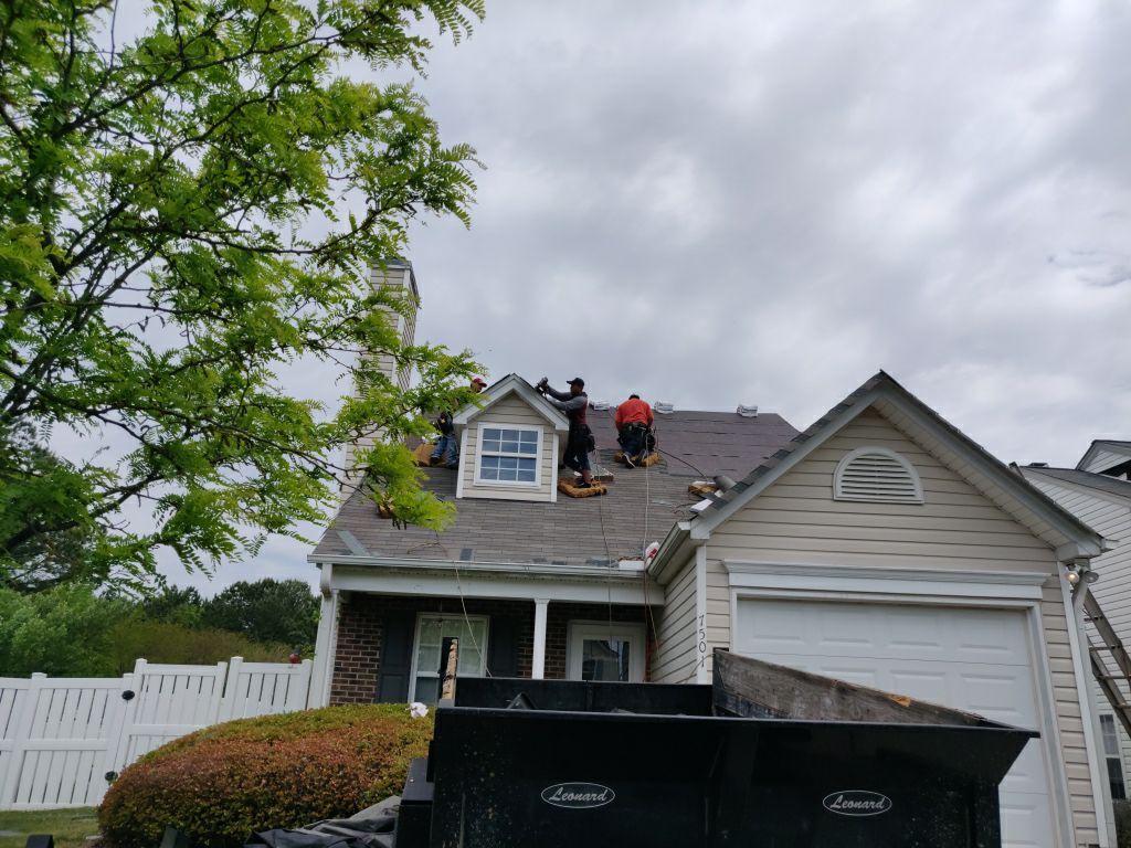 Residential Roofing Installation using Roof Installation by American Roofing NC