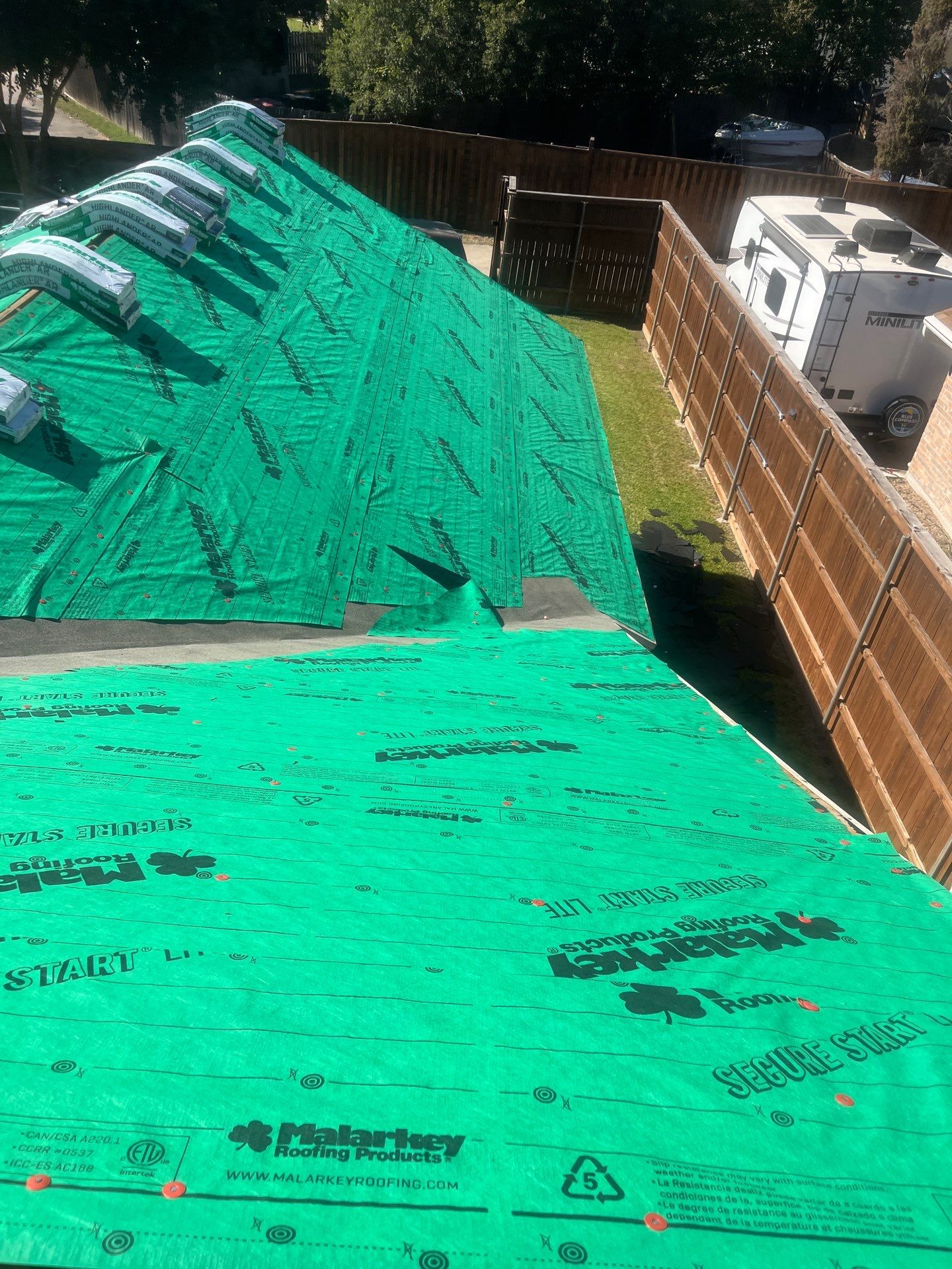 Reroof by Berry Good Roofing 