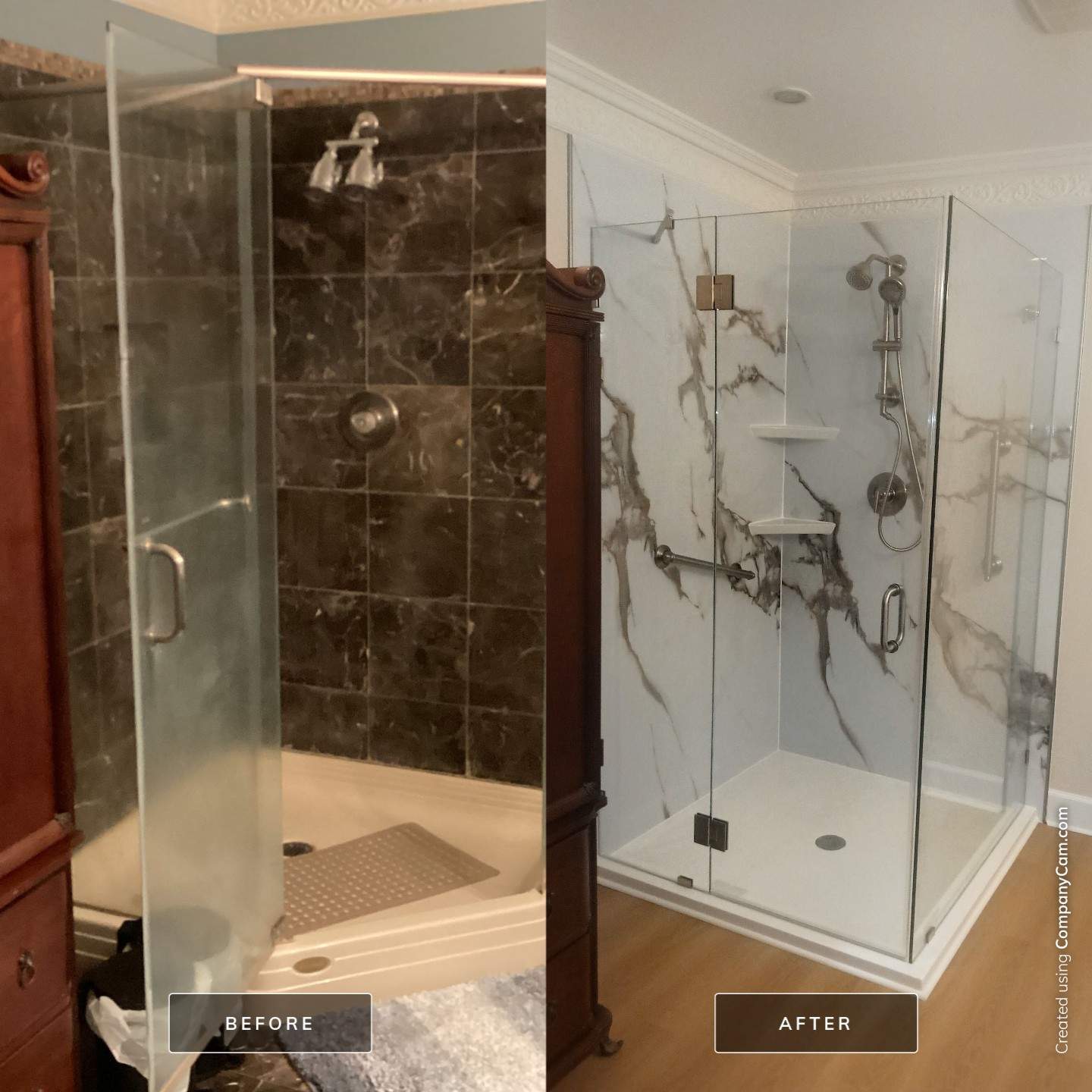 Bathroom Transformation in Dover by Gc Makeovers