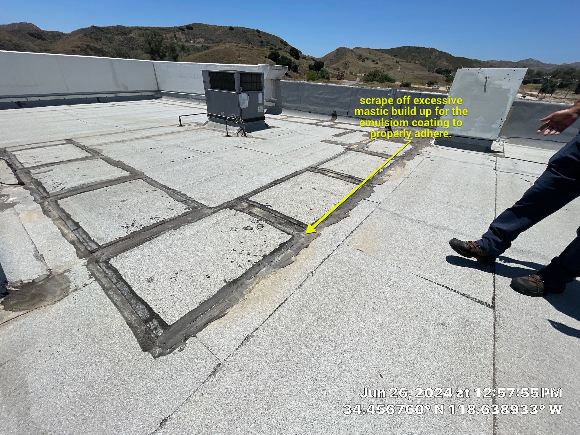 Project in Valencia by Shark Commercial Roofing Systems