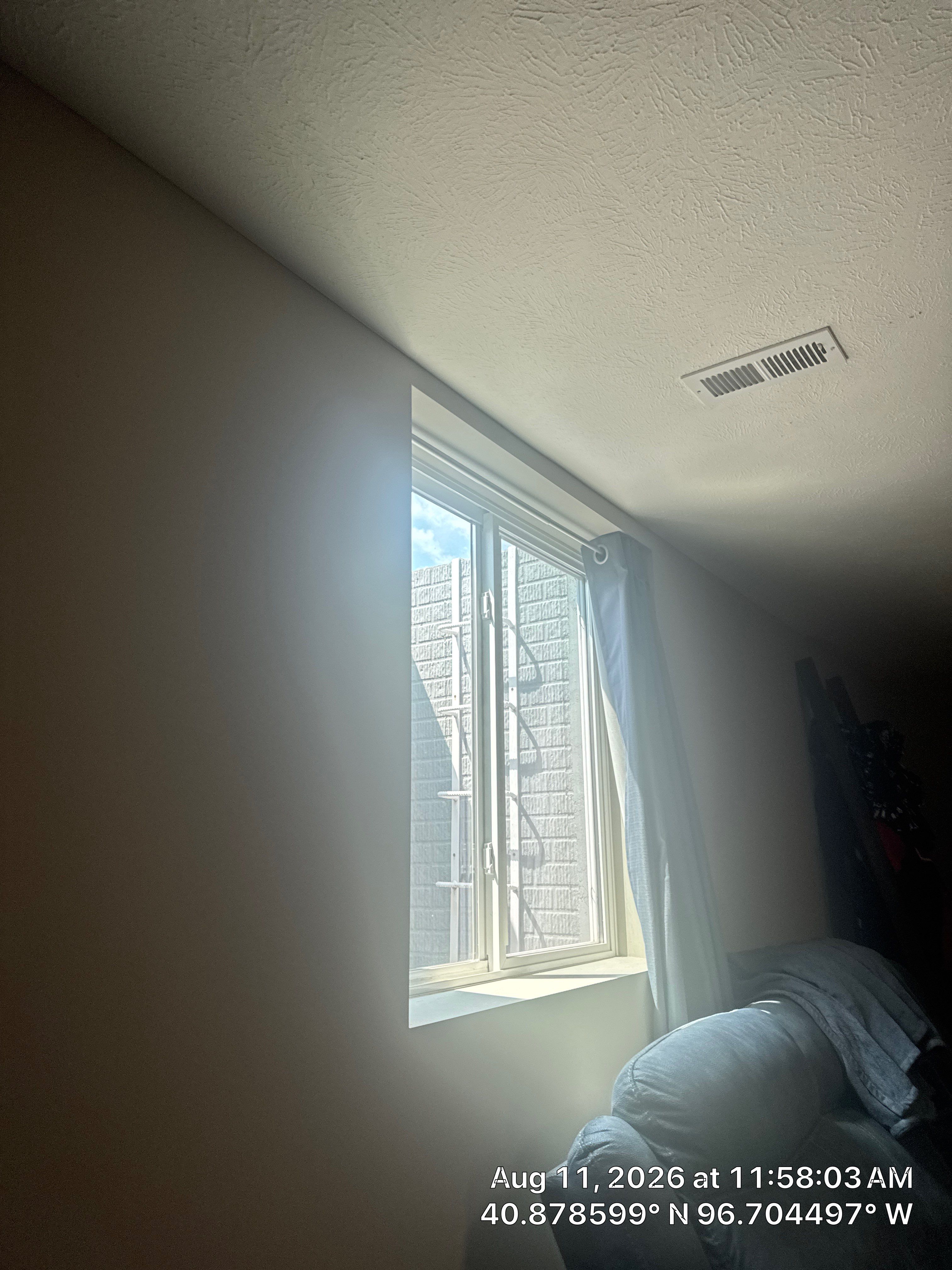 Basement Remodel Featuring Egress Window and Integrated Media Center by CompanyCam Sales Demo