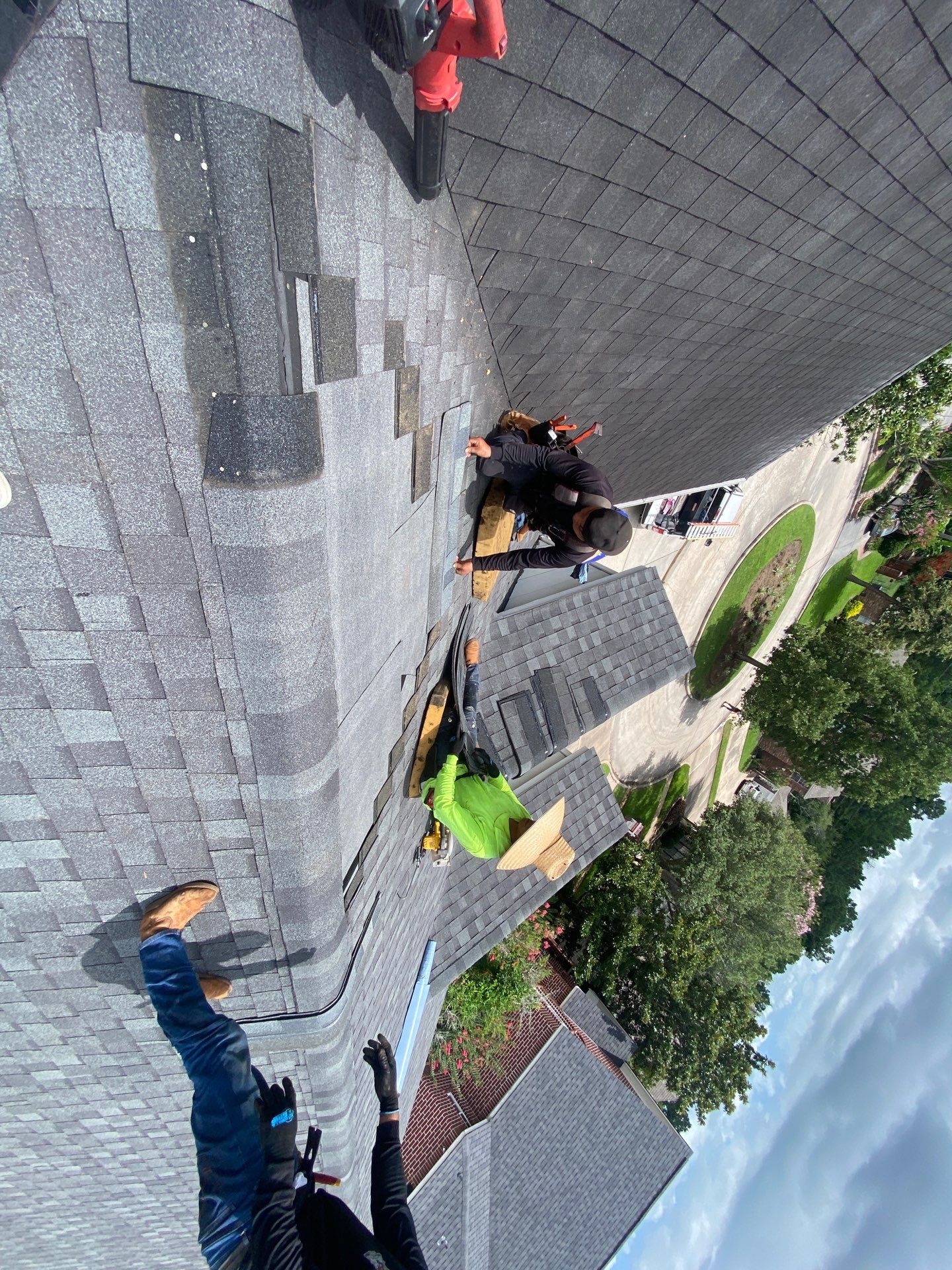 Residential Roofing Repair using Owen's Corning Duration (Lifetime) Shingles by Roof Repair Company