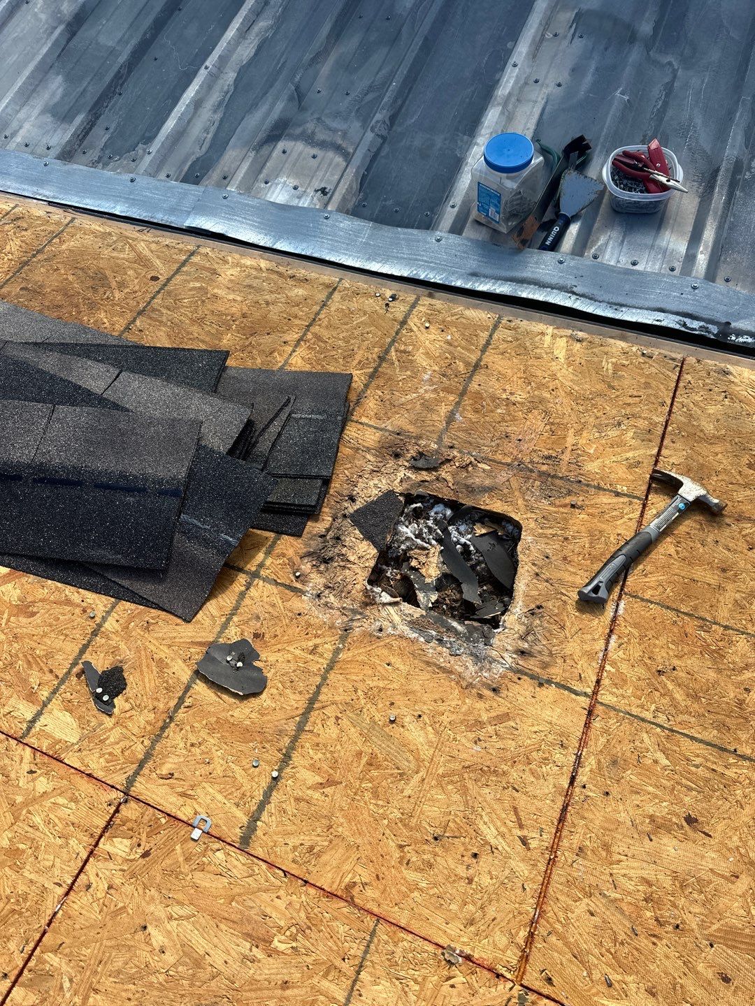 Residential Roofing Repair using Owen's Corning Duration (Lifetime) Shingles by Roof Repair Company