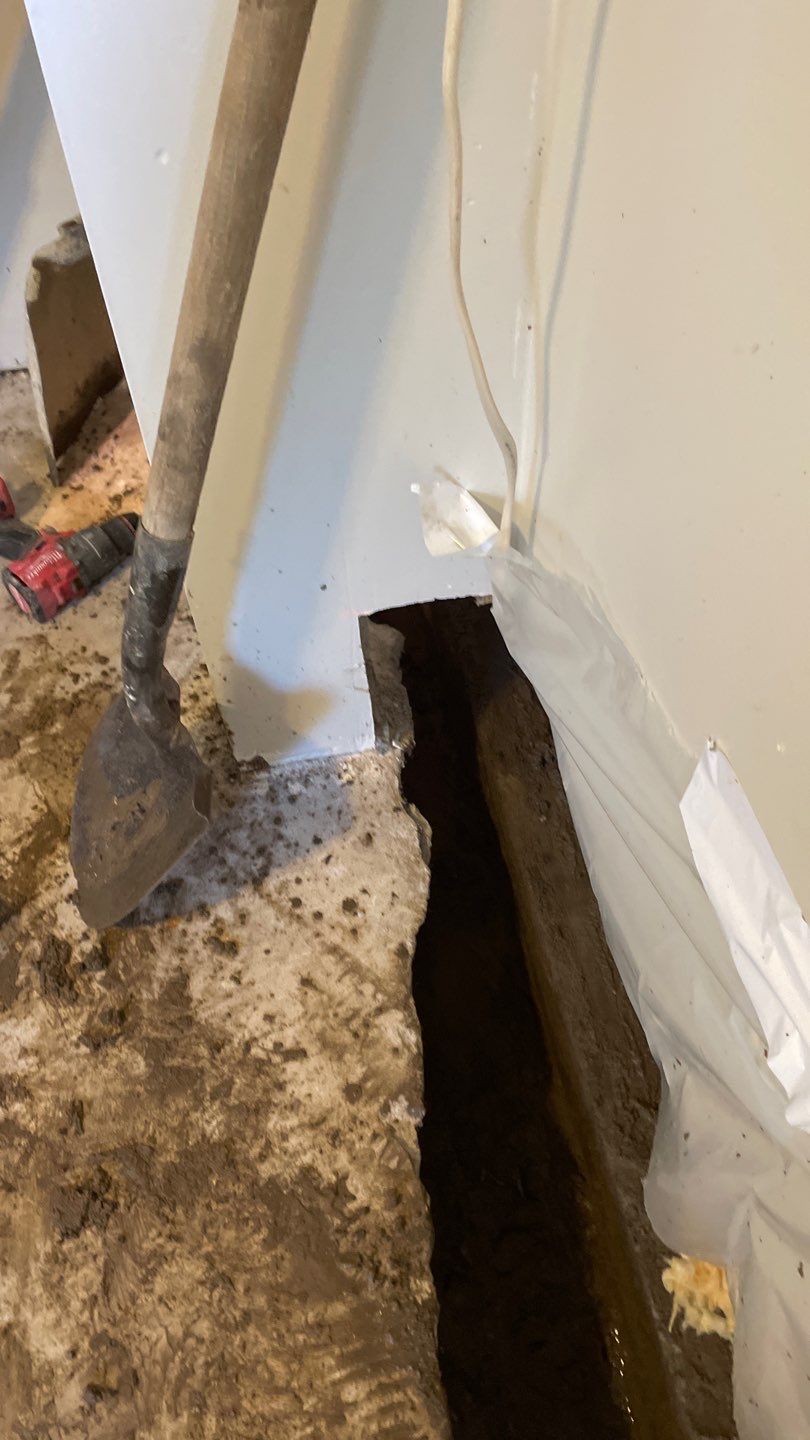 Interior Drain Tile & Sump Pump in Lino Lakes, MN by Waterproofing Northeast