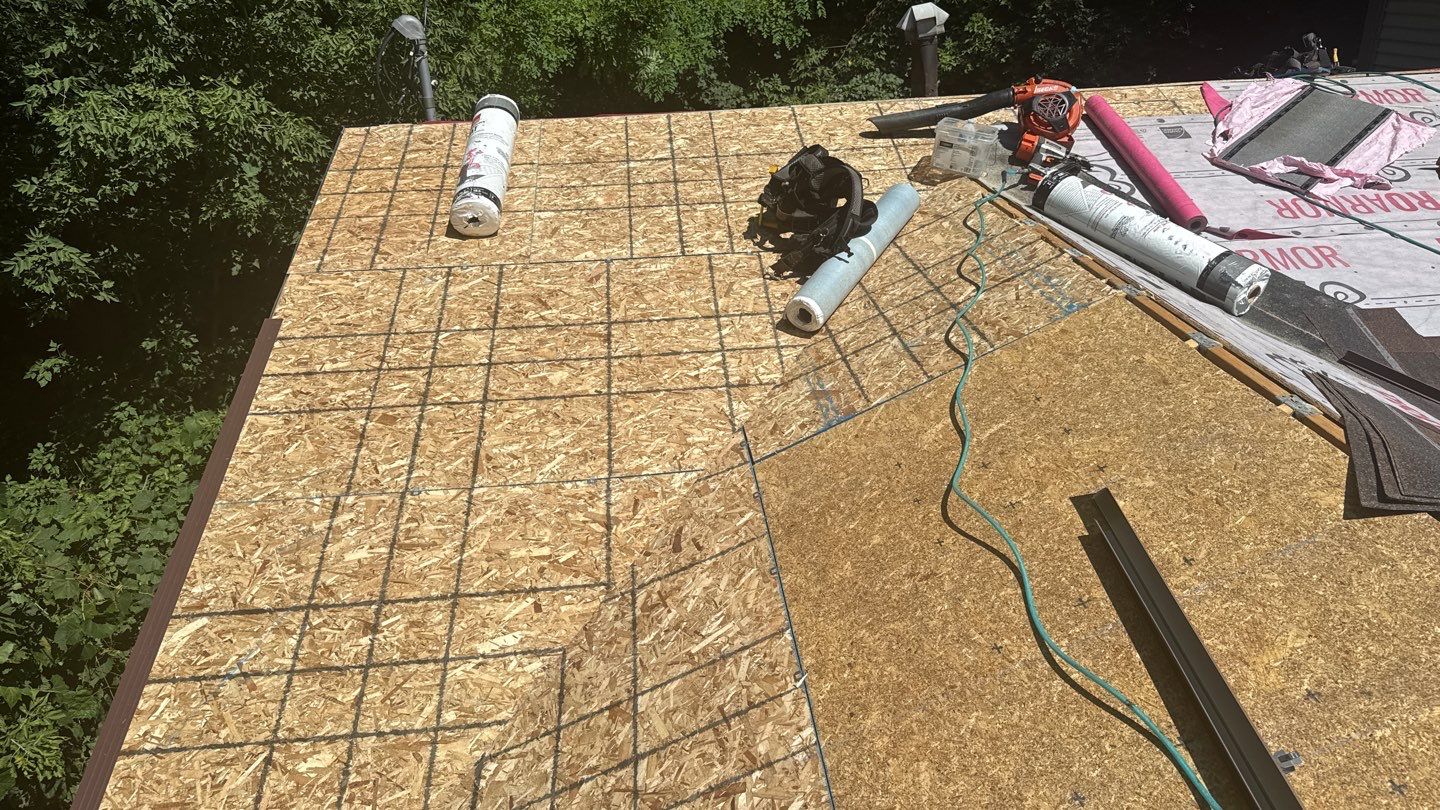 Roof Replacement using Owens Corning Brownwood by 180 Contractors