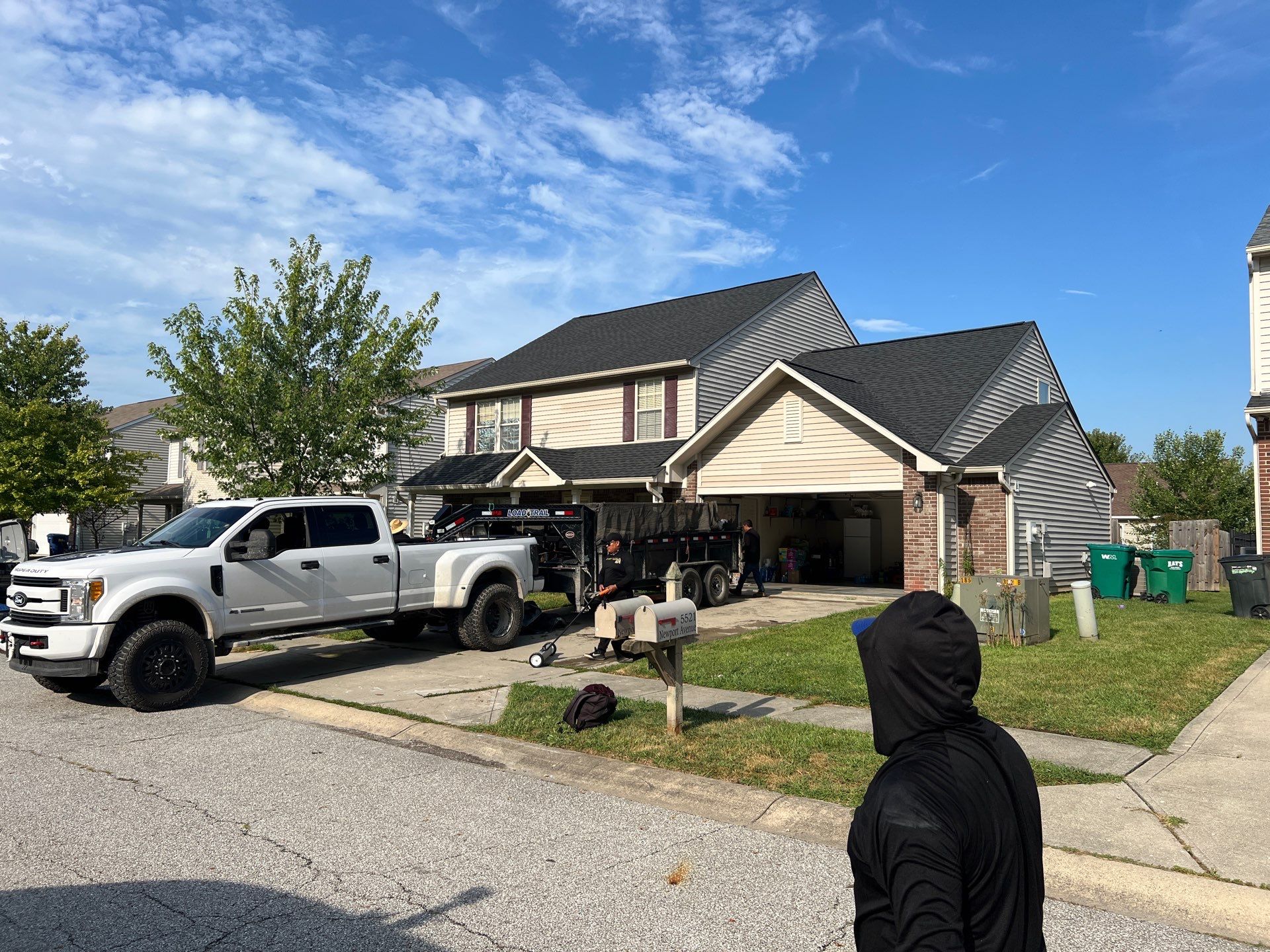 Project in Indianapolis by Moss Roofing