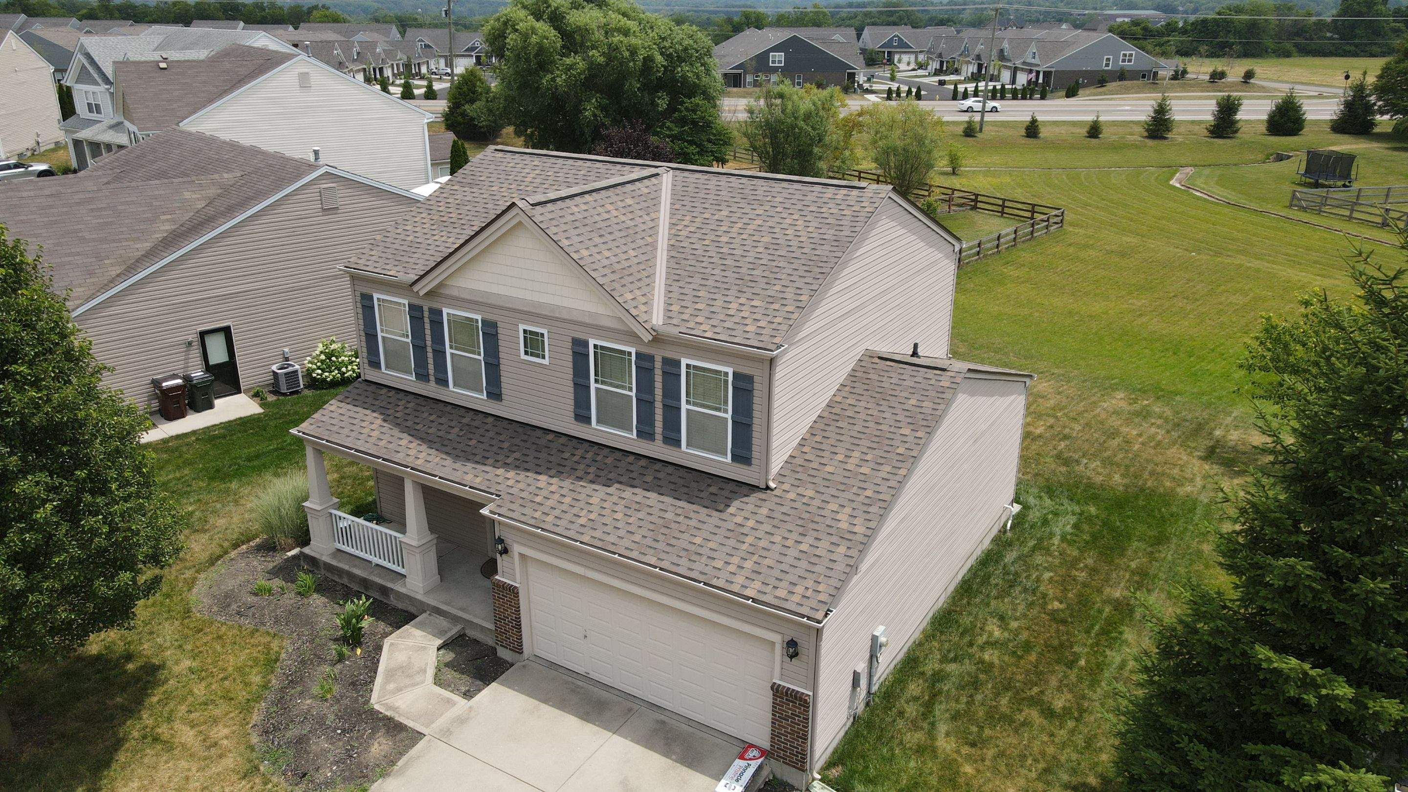 Roof paid for by insurance-Weathered Shadow by Tamlin Roofing