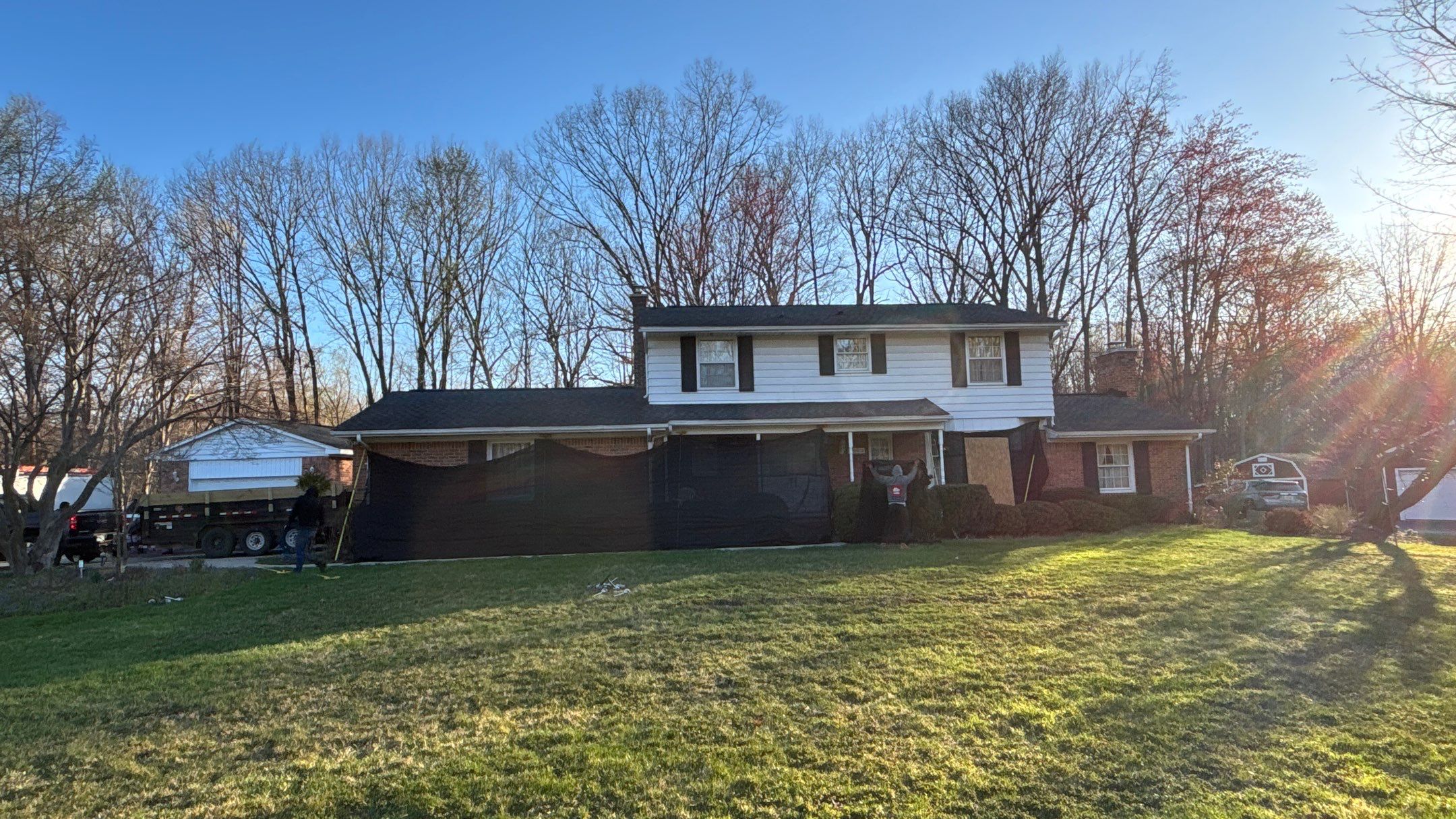 Roof Replacement using Owens Corning Onyx Black by 180 Contractors