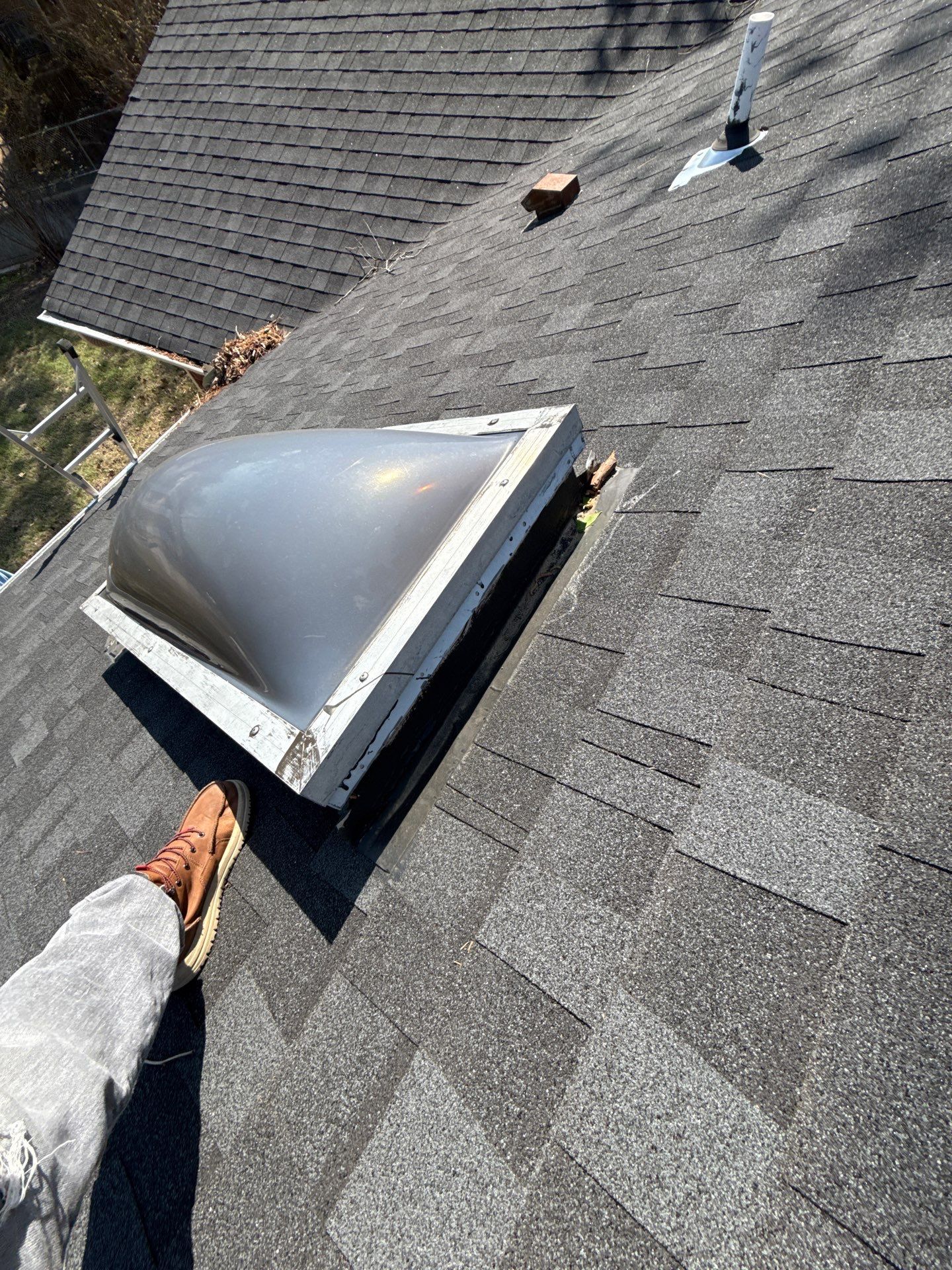Removed Skylight & Fix chimney. by In & Out Construction & Remodeling, LLC