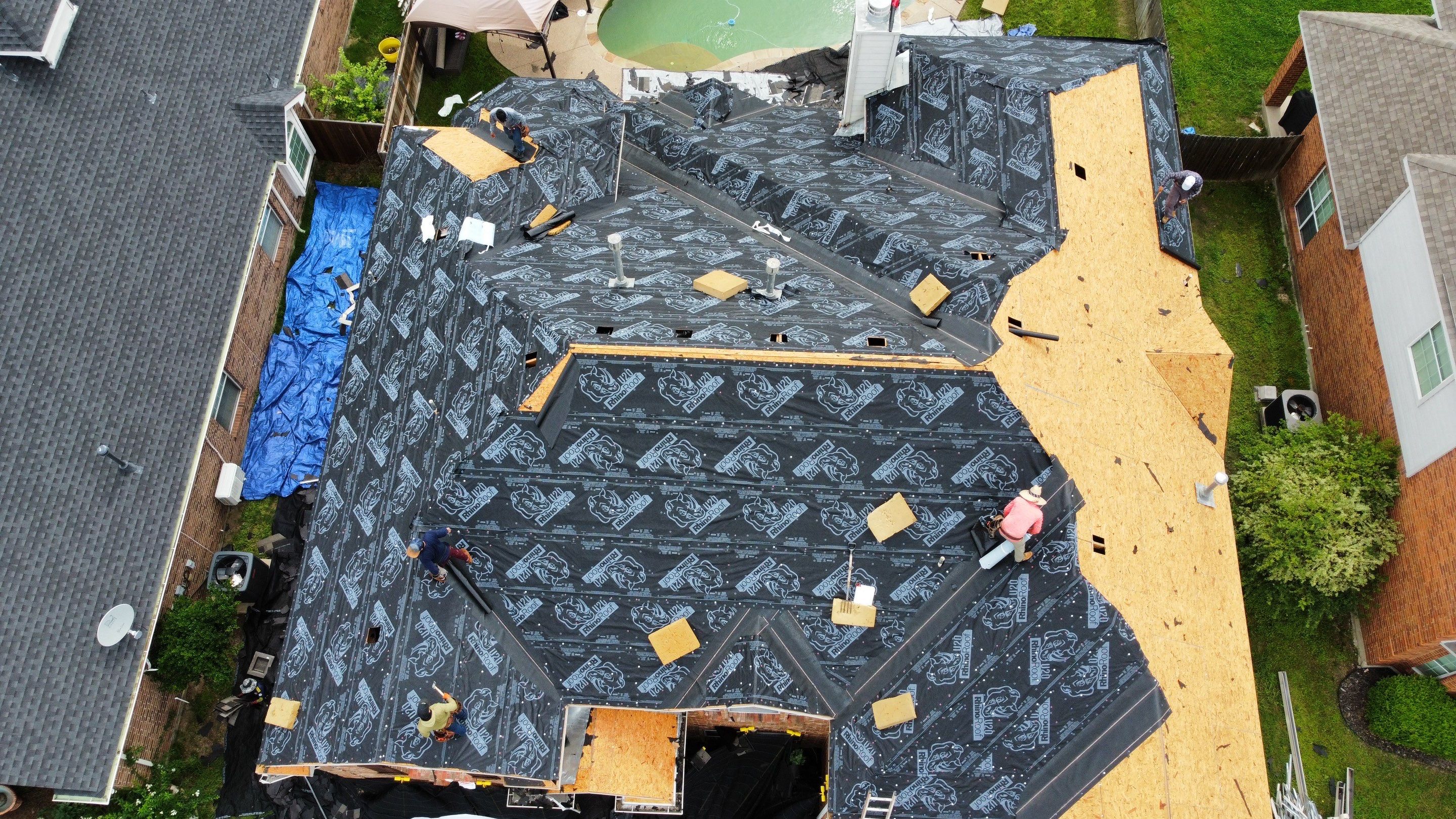 Storm Restoration Project by Berry Good Roofing 