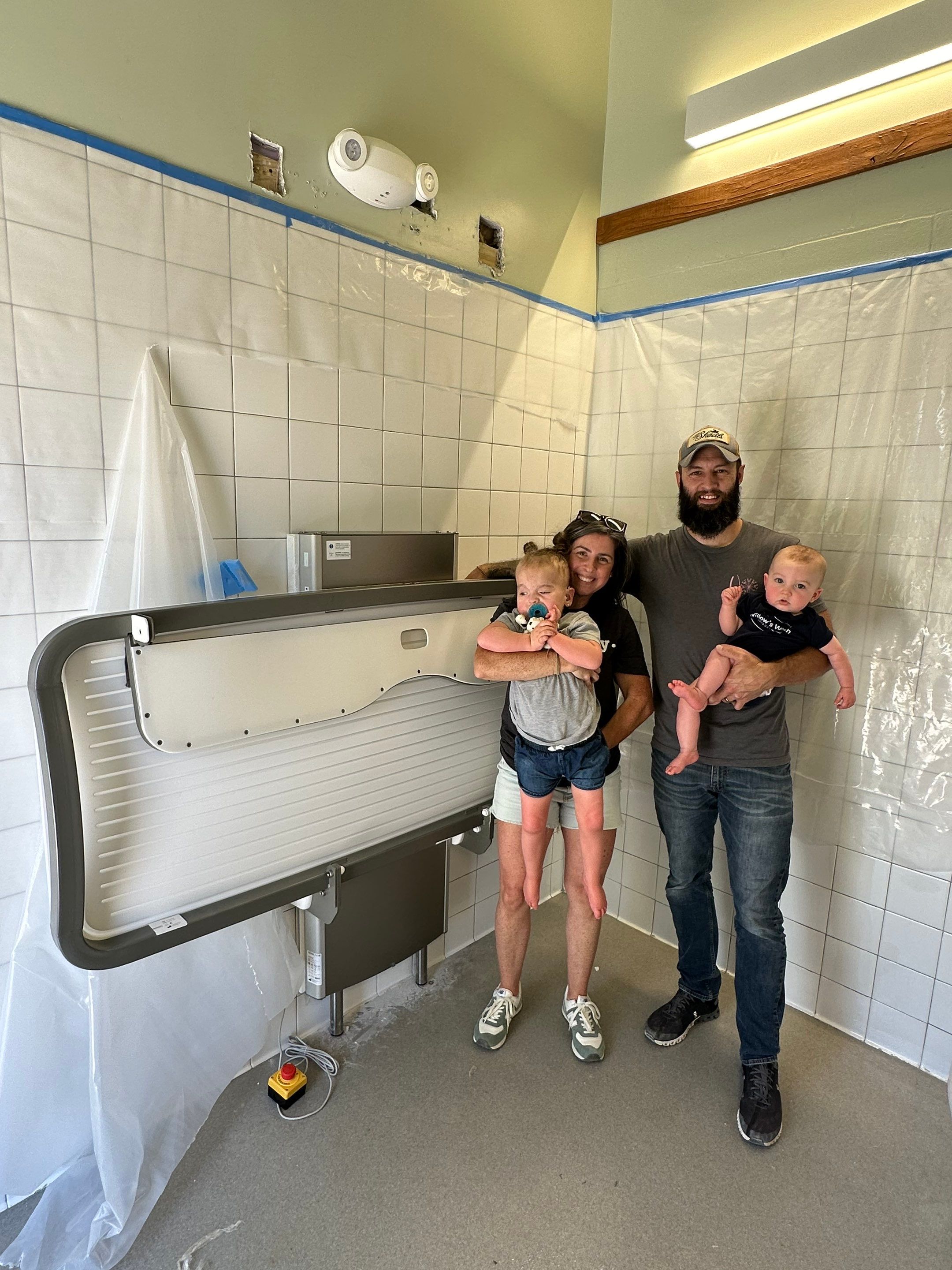 Restroom Amenity Upgrades and Changing Station Installation in Concord by Willow's Wish Foundation