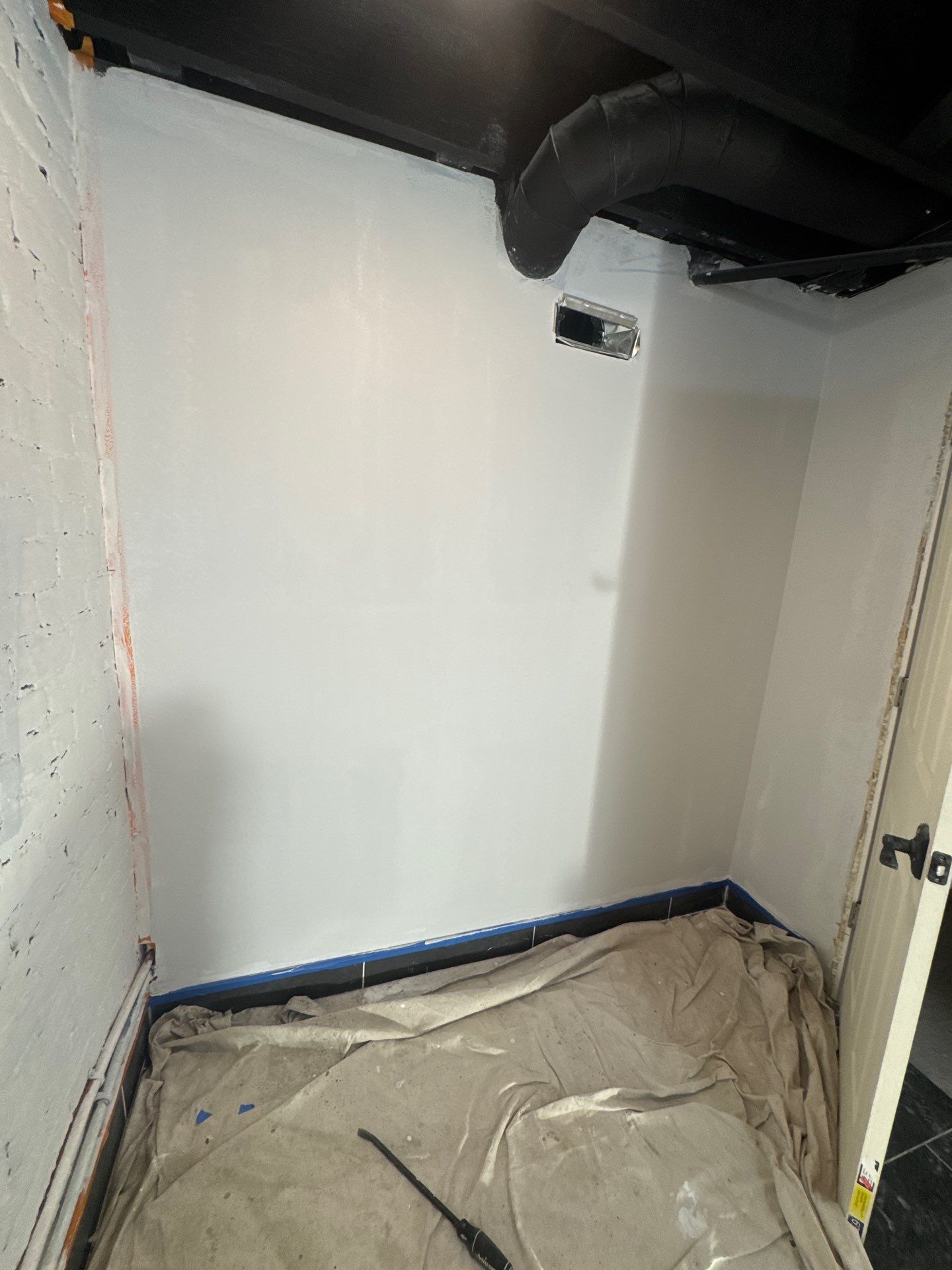 Gym Bathroom Remodel – Wisner, NE by Crows Roofing LLC