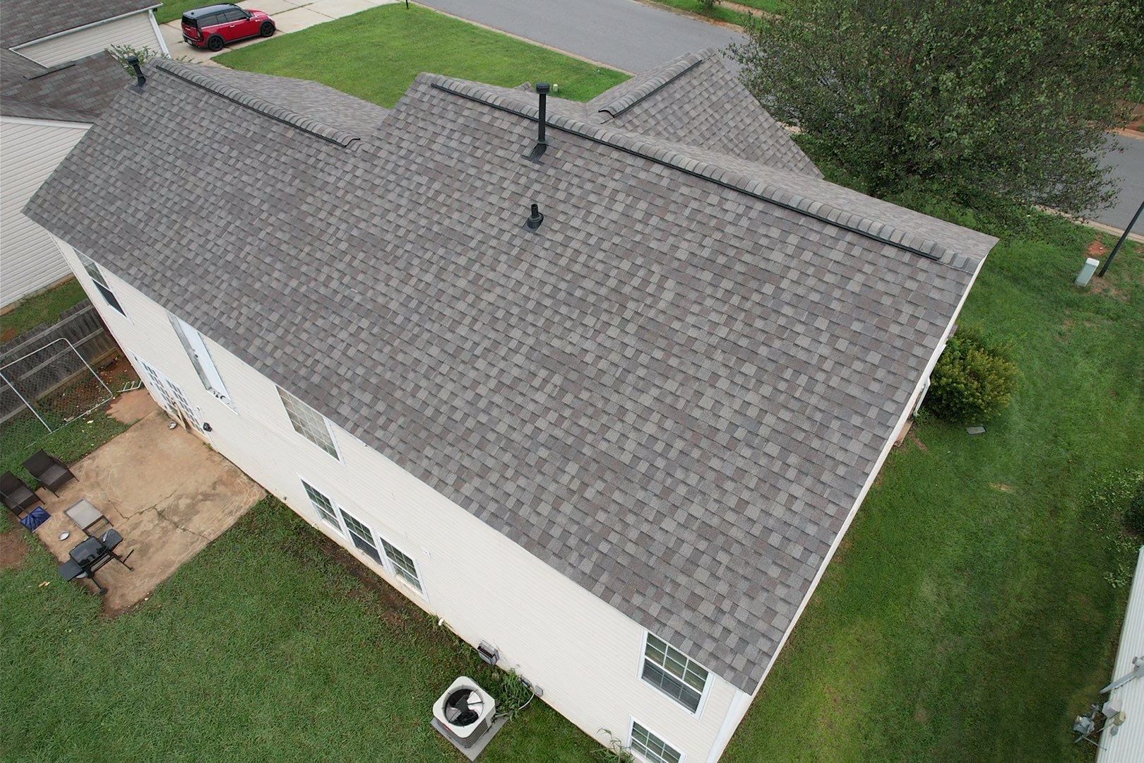 Worked with insurance for this project in Charlotte by Best Roofing Now LLC