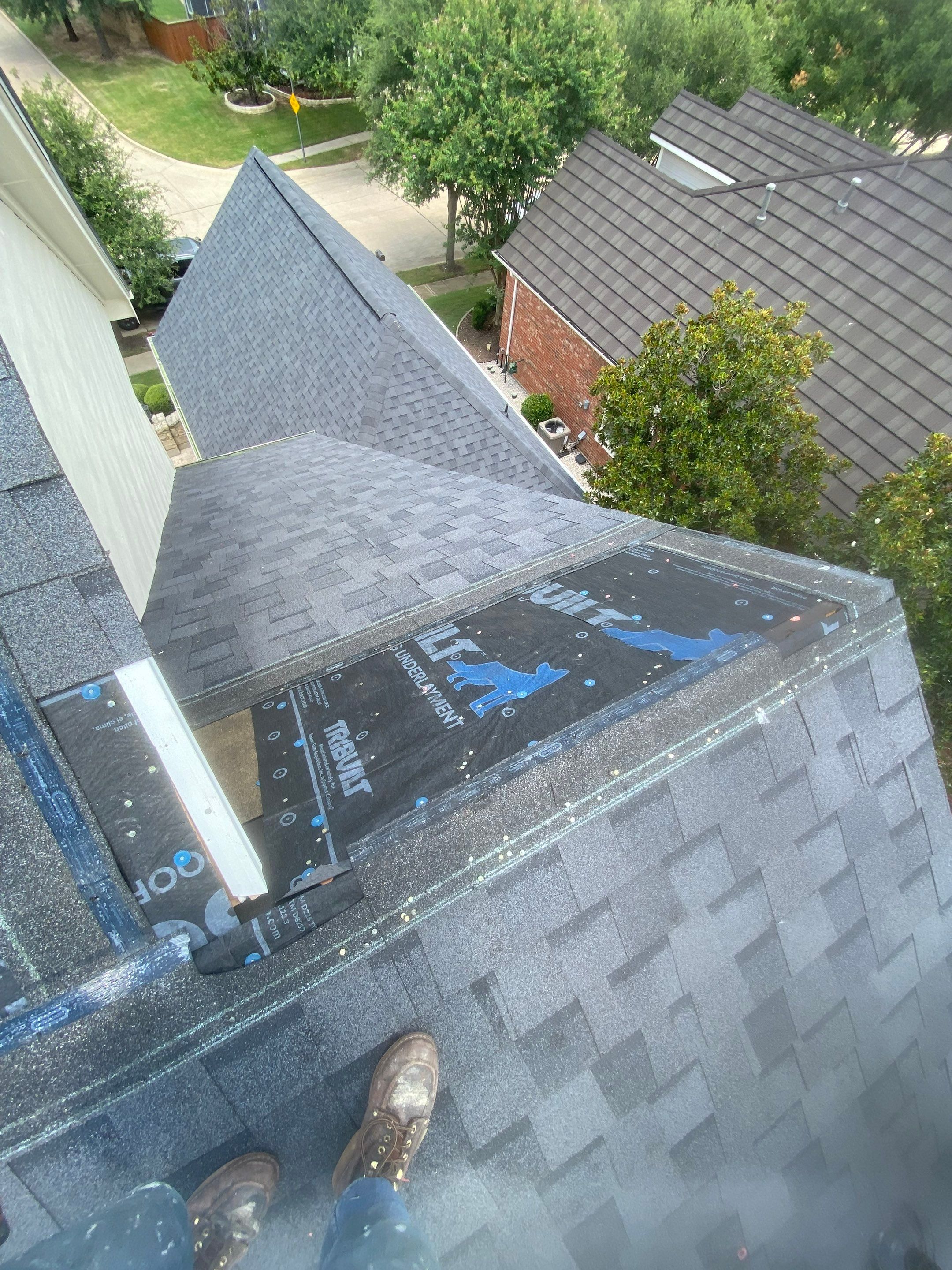 Residential Roofing Repair using Various Roof Repair Materials by Harvey Roofing & Construction