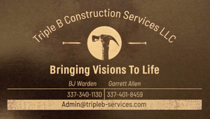 Logo for Triple B Construction Services LLC