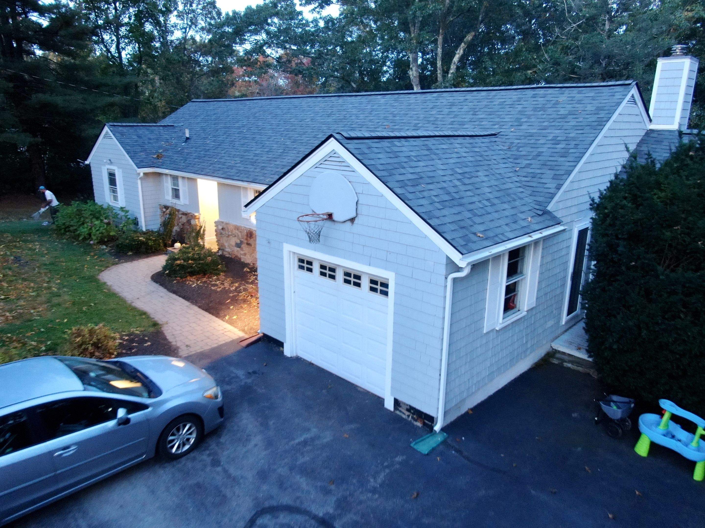 Roof Replacement + New Gutters & Guards — Chelmsford, MA by Mighty Dog Roofing of Greater Middlesex County
