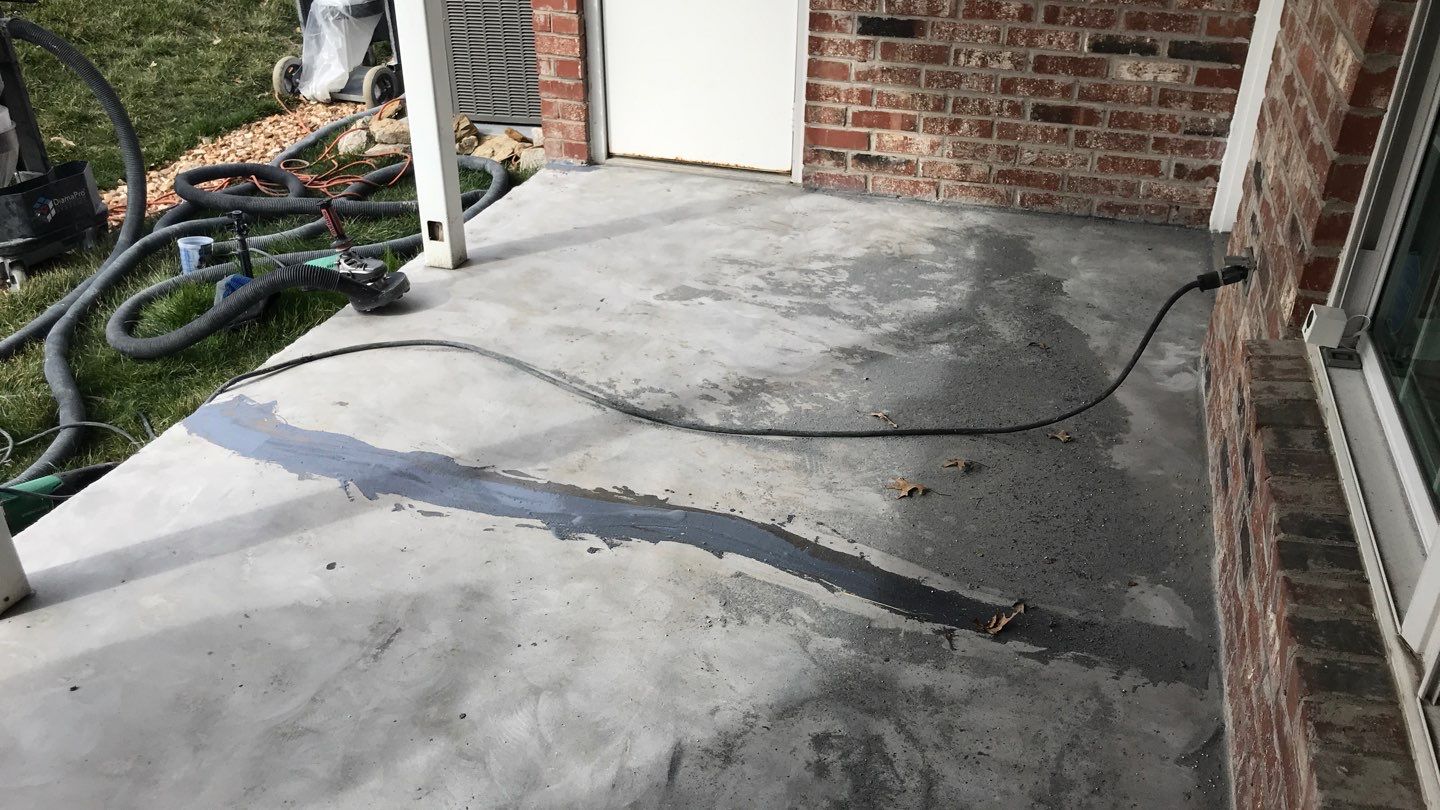 Patio using Shoreline by Select Painting, Coatings & Garage Cabinets