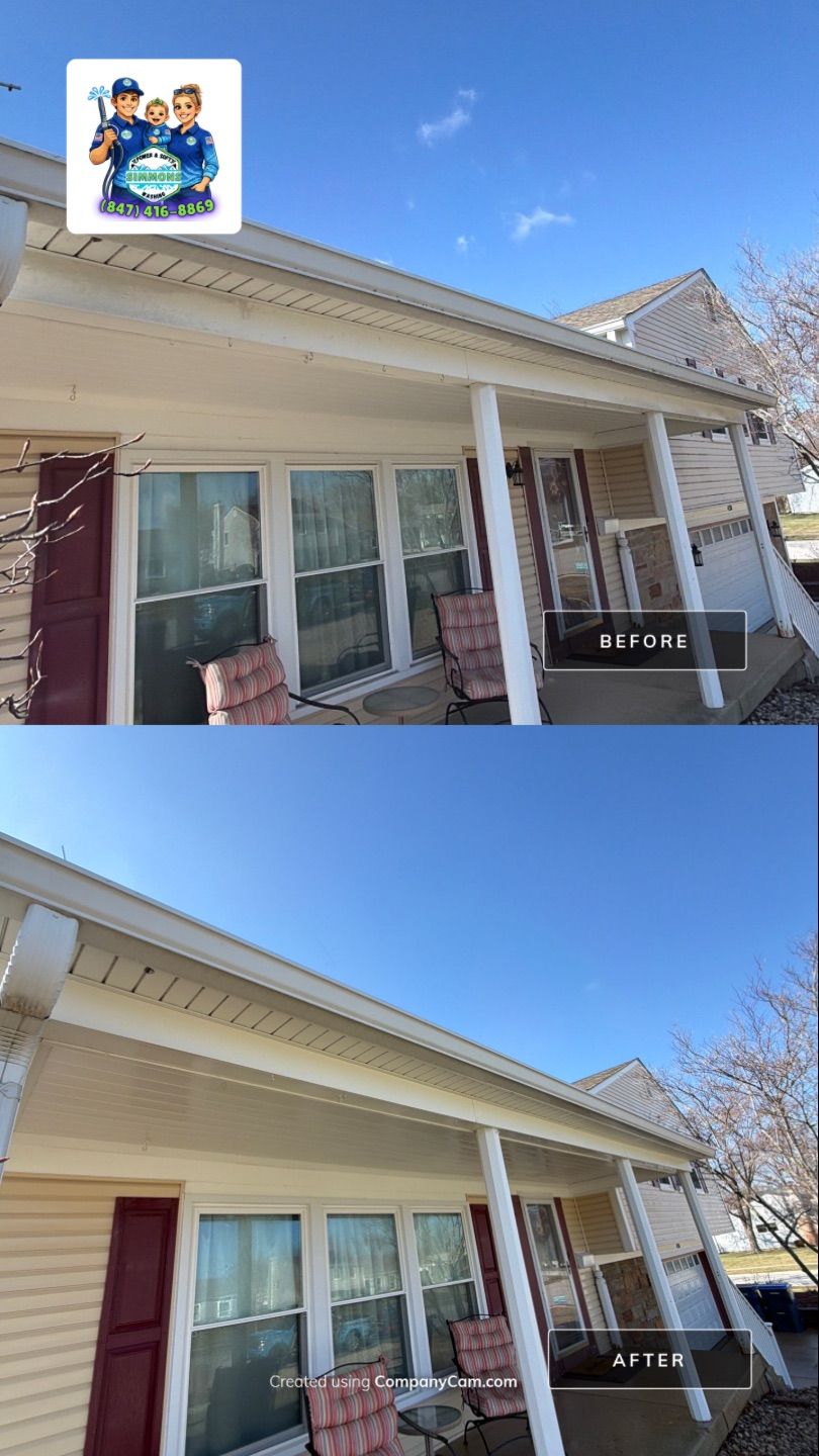 Project in Schaumburg by Simmons Power & Soft Washing