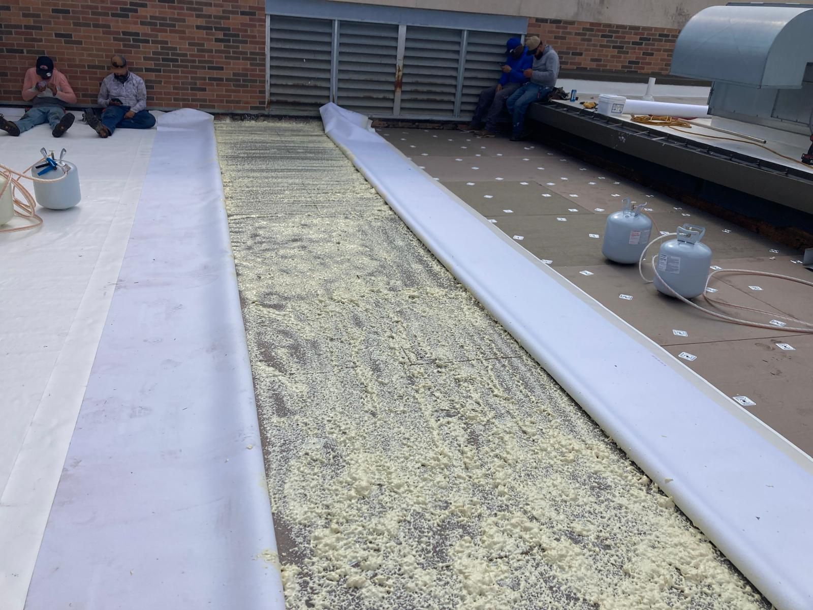 Unity Point Biohazard  by Grell Roofing, LLC