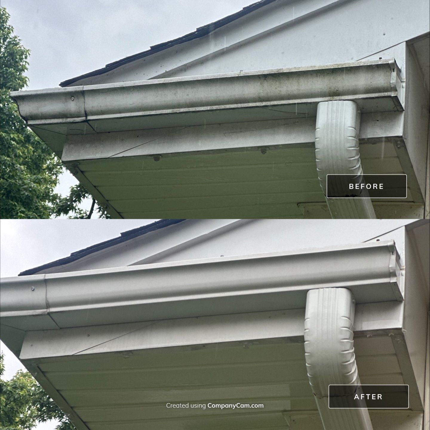 Project in Arlington Heights by Simmons Power & Soft Washing