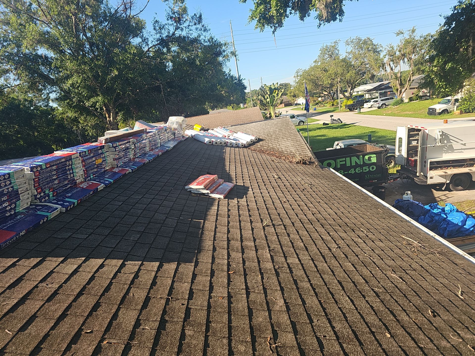 Project in Land O' Lakes 34639 by Mitchell Roofing Company LLC 