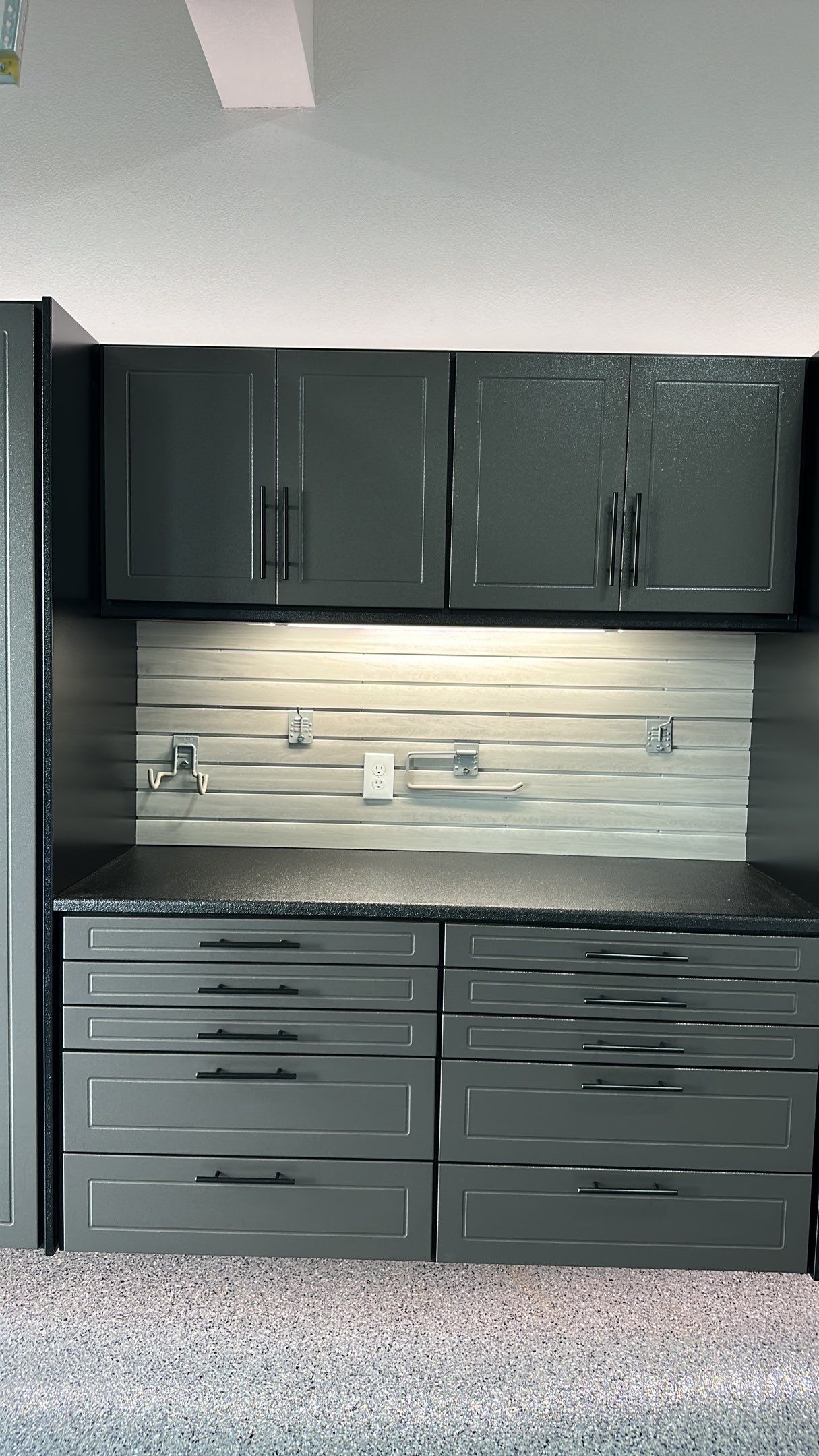 Craig M. changed the look of his garage with these cabinets  by Banner Garage