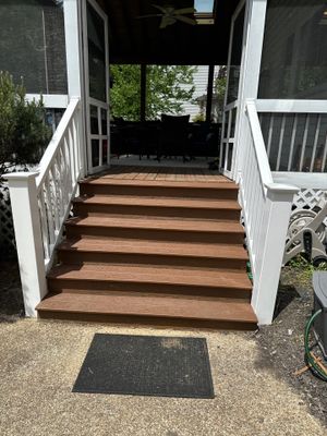 New Decking Boards and New Railing