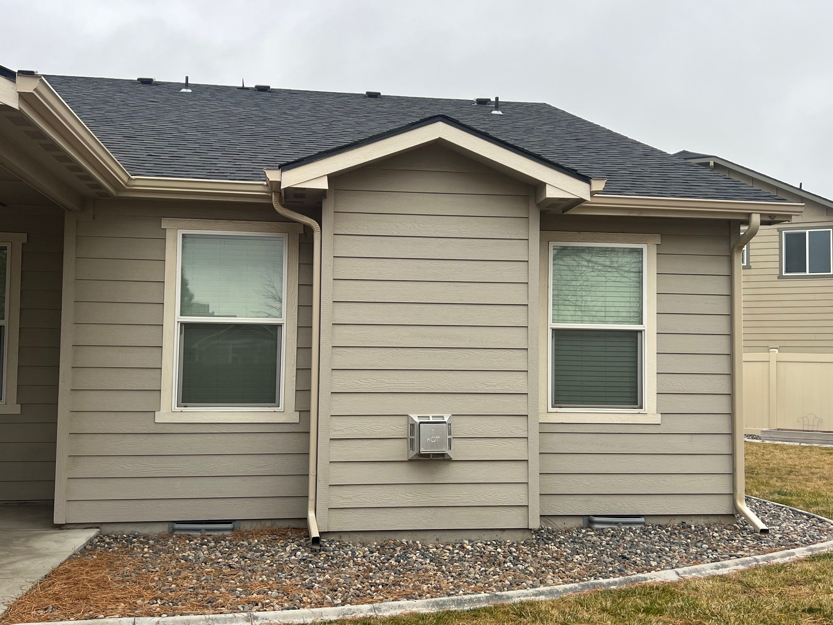 Adobe Tan Gutters by BN Covered Exteriors