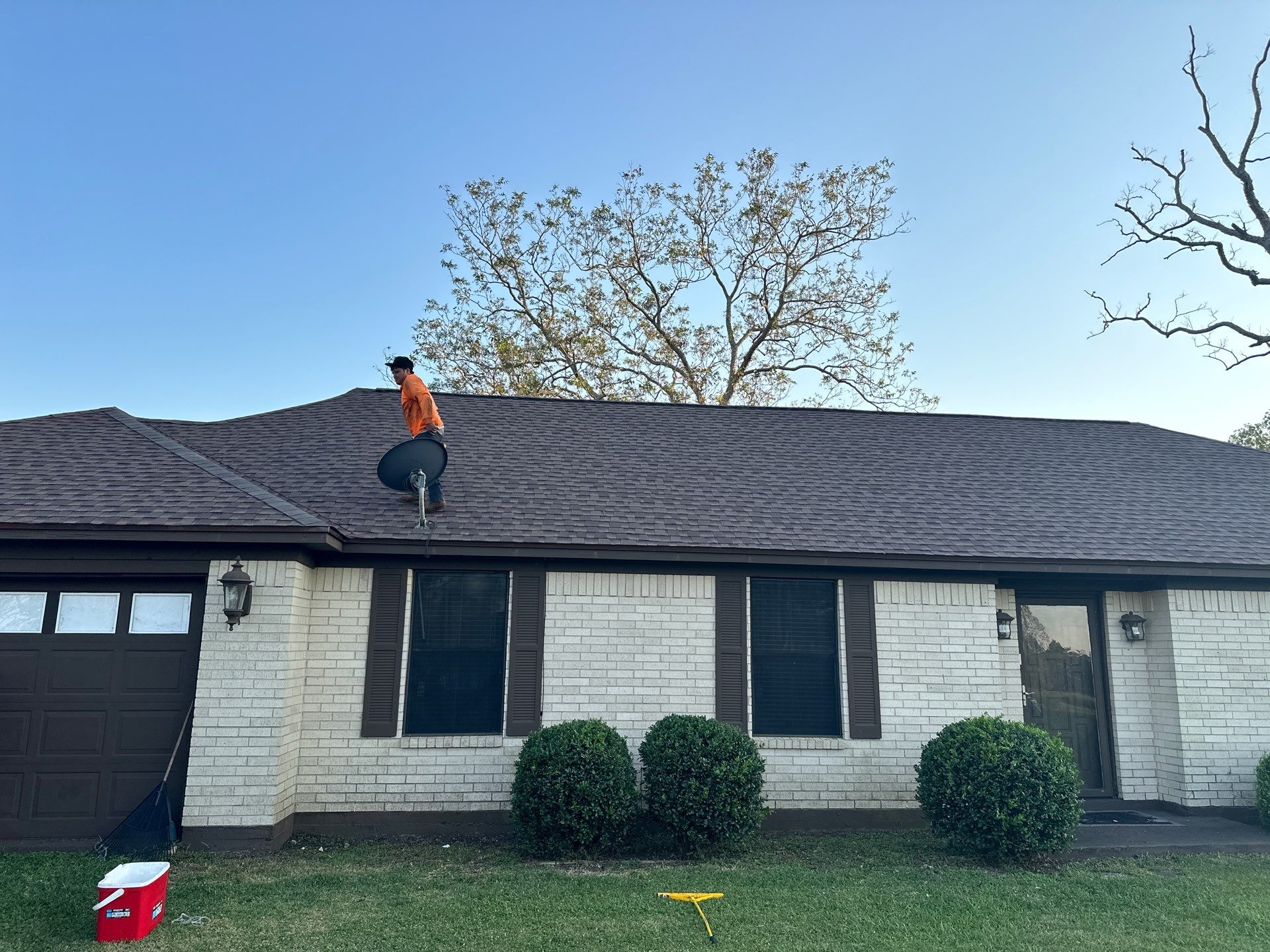 GAF HDZ TIMBERLINE BARKWOOD by Motion Roofing