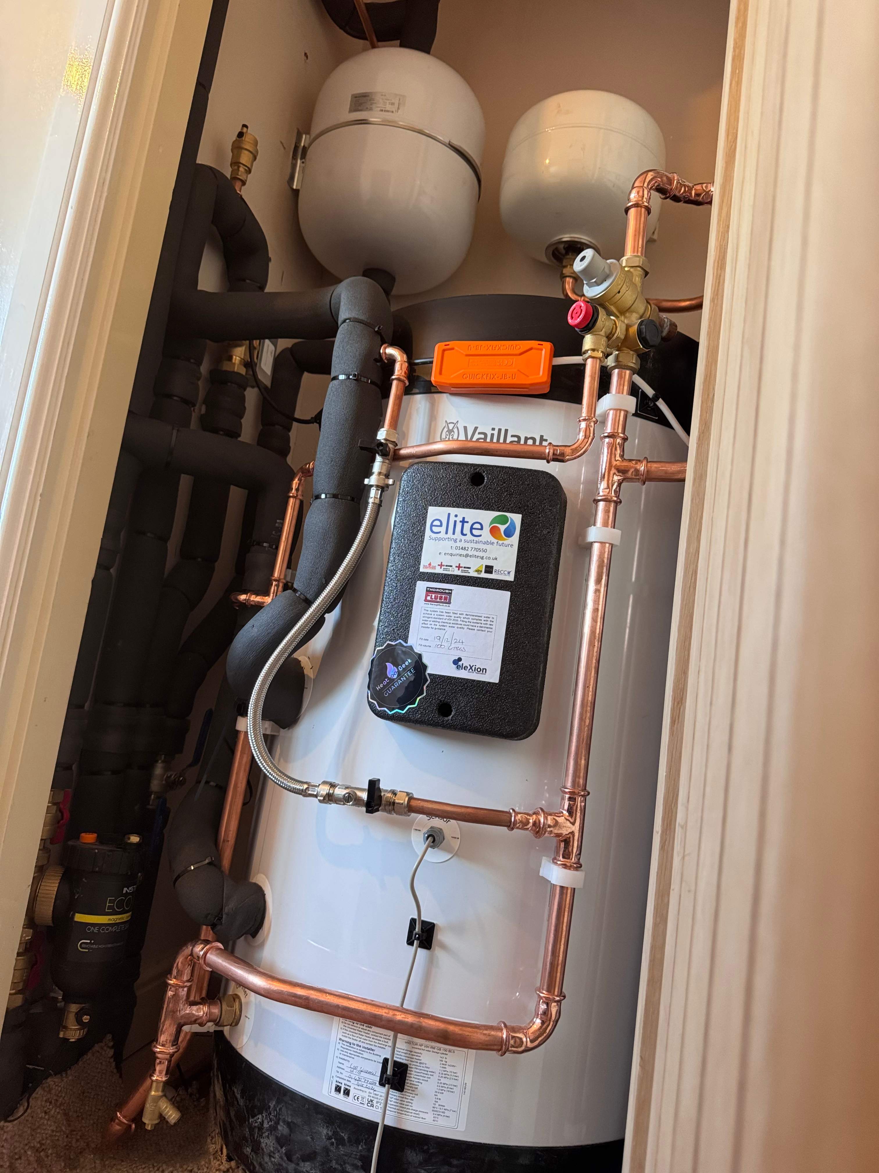 1 Year On… Still Delivering Comfort & Efficiency 💡🔥 by Elite Services Group Ltd