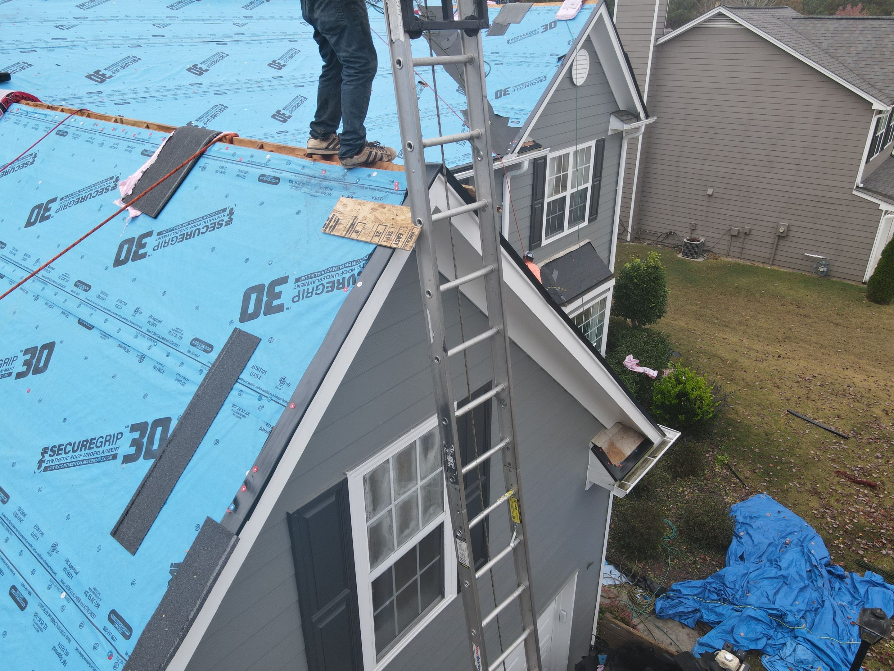 Residential Roofing Installation using Owens Corning by Inspector Roofing and Restoration