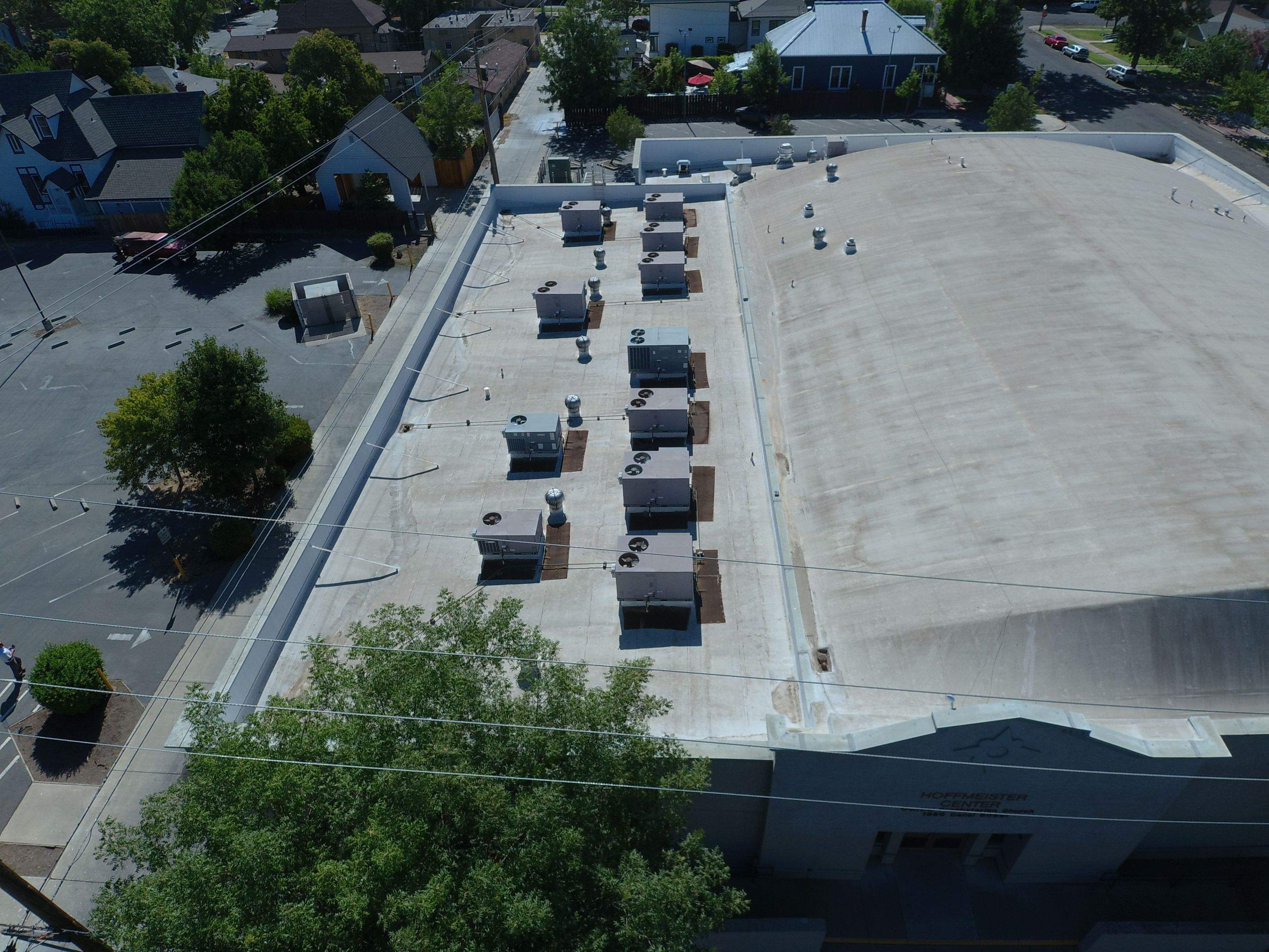  Presbyterian Church repairs to entrance architecture by Straight Edge Roofing Inc