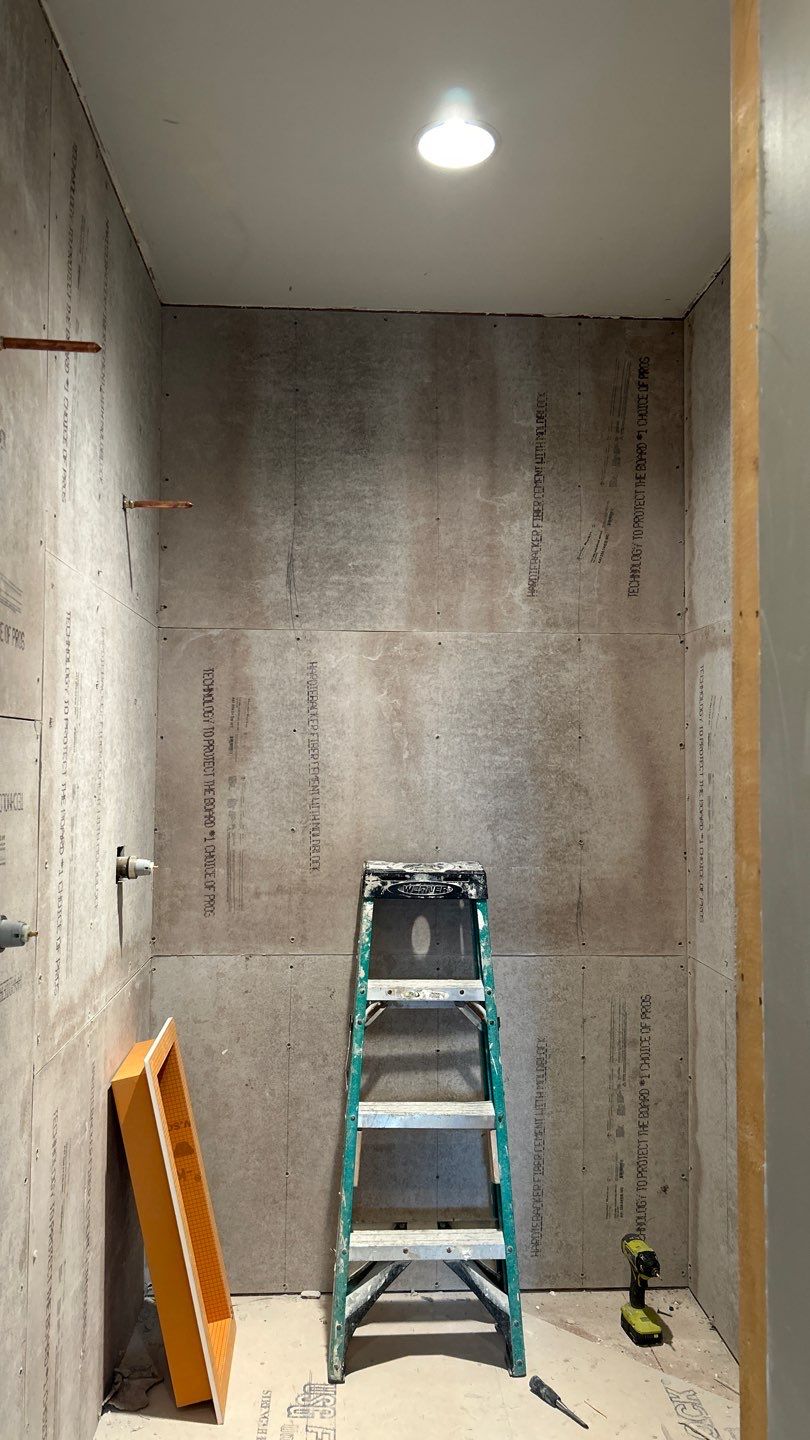 Double Shower Reno  by Footprints Floors of Nashville