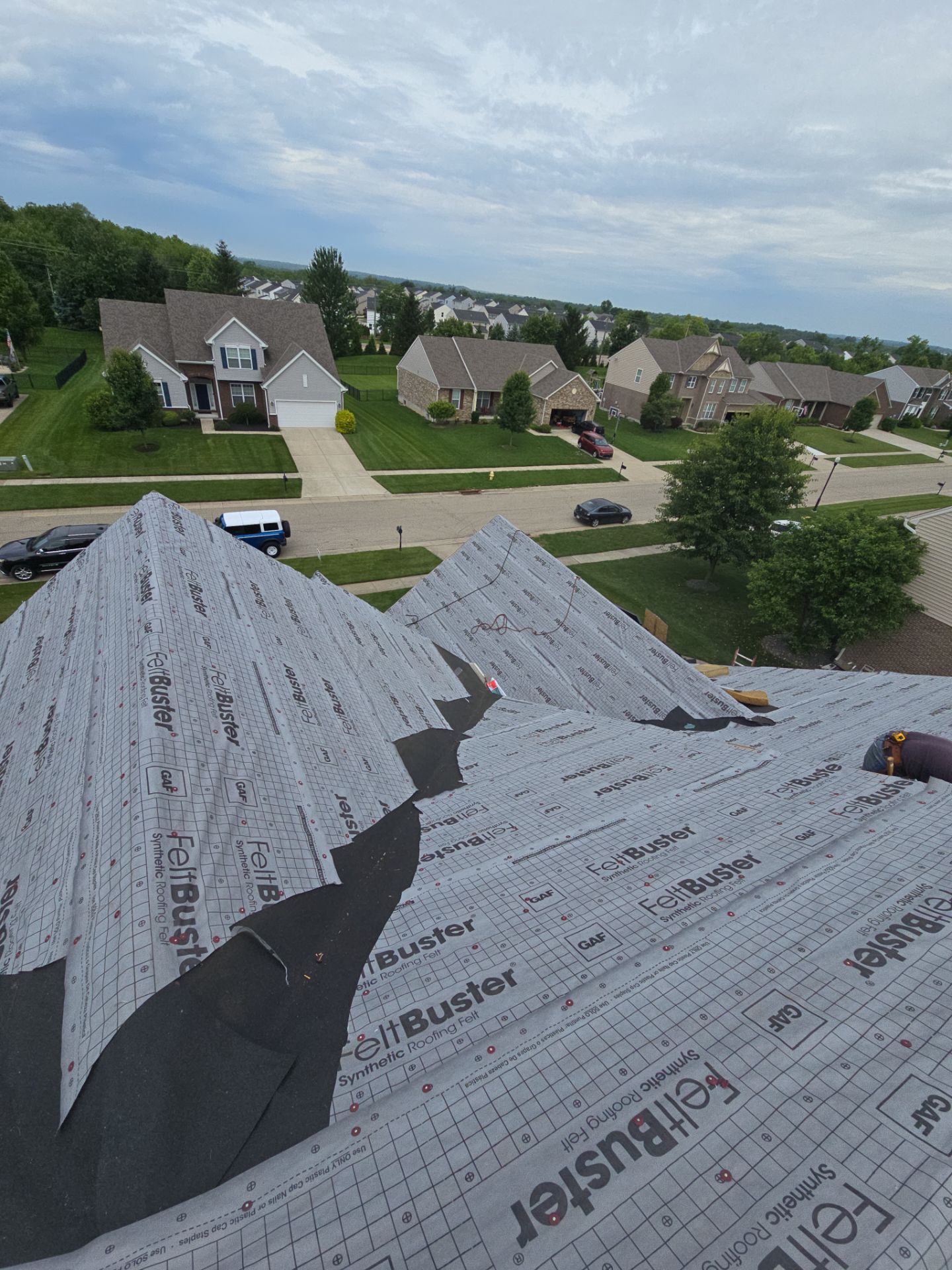 GAF Timberline UHDZ Roof Replacement in Liberty Township, Ohio by Empire Contractors