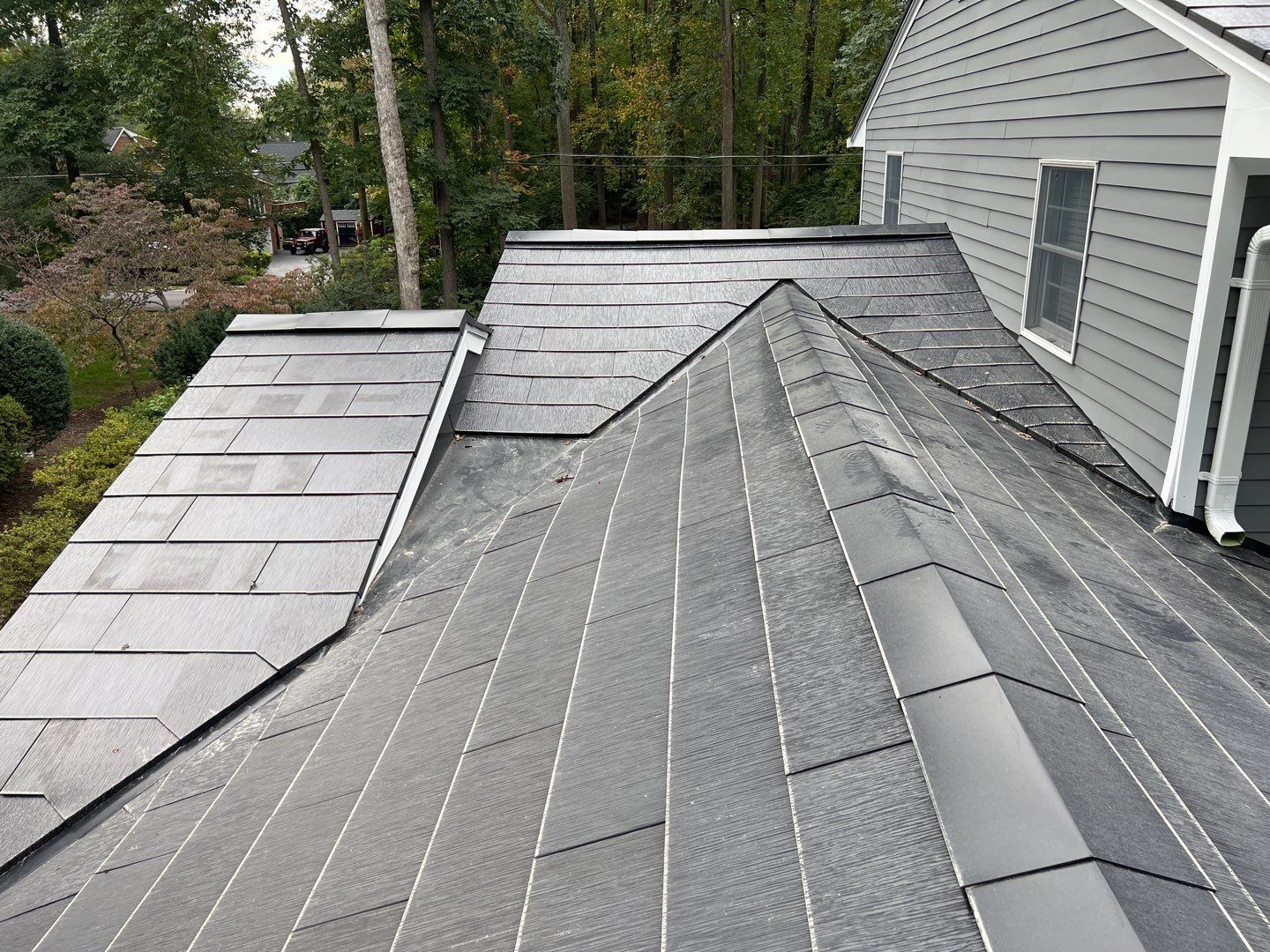 Tesla Solar Roof Replacement using Tesla Solar Roof V3 Tiles by American Home Contractors