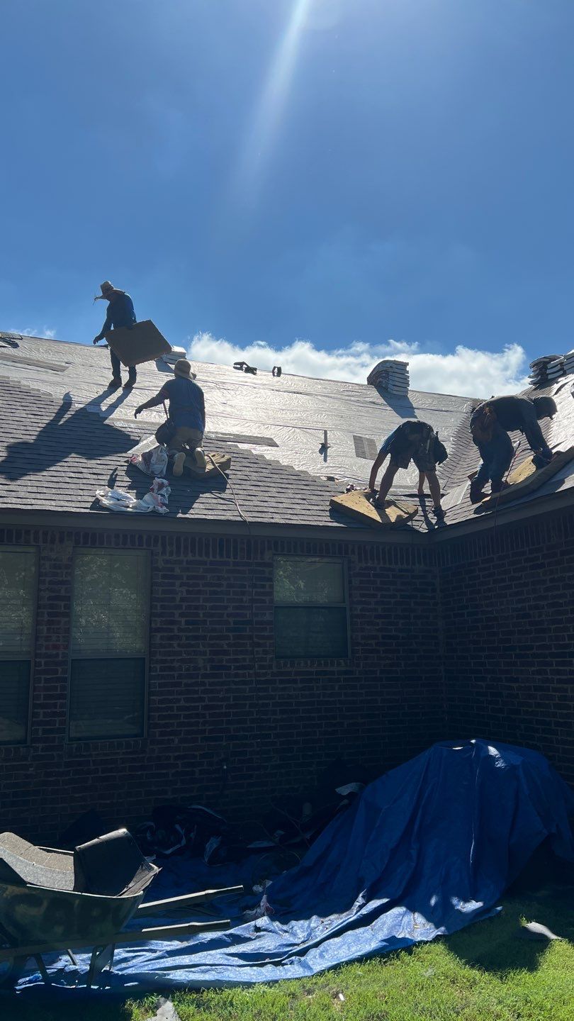 Residential Roofing Installation using GAF Natural Shadow  by A & H Roofing and Contracting