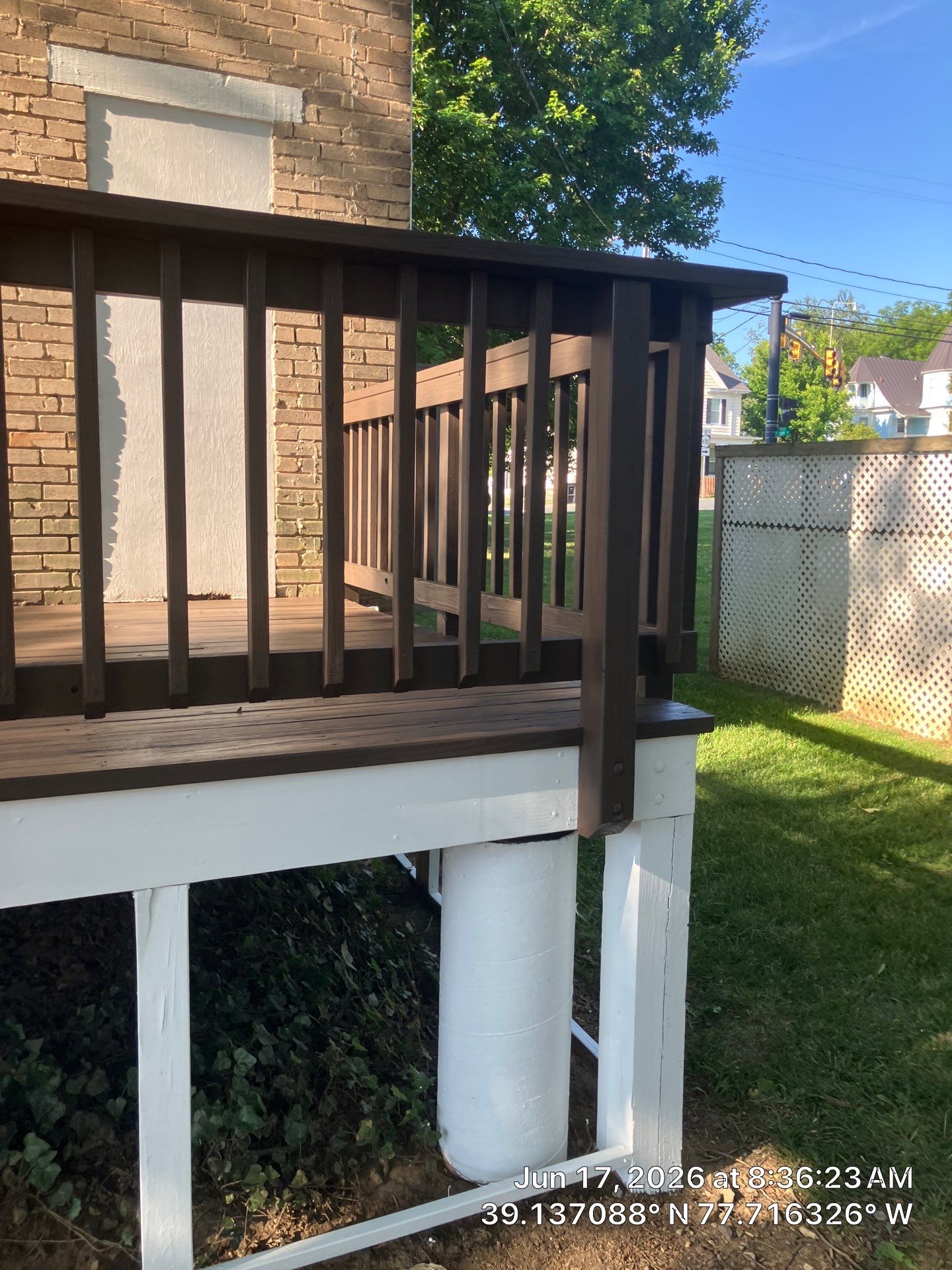 Purcellville Porch Restoration with Deck Repair and Custom Painting by Contracting Bros Llc
