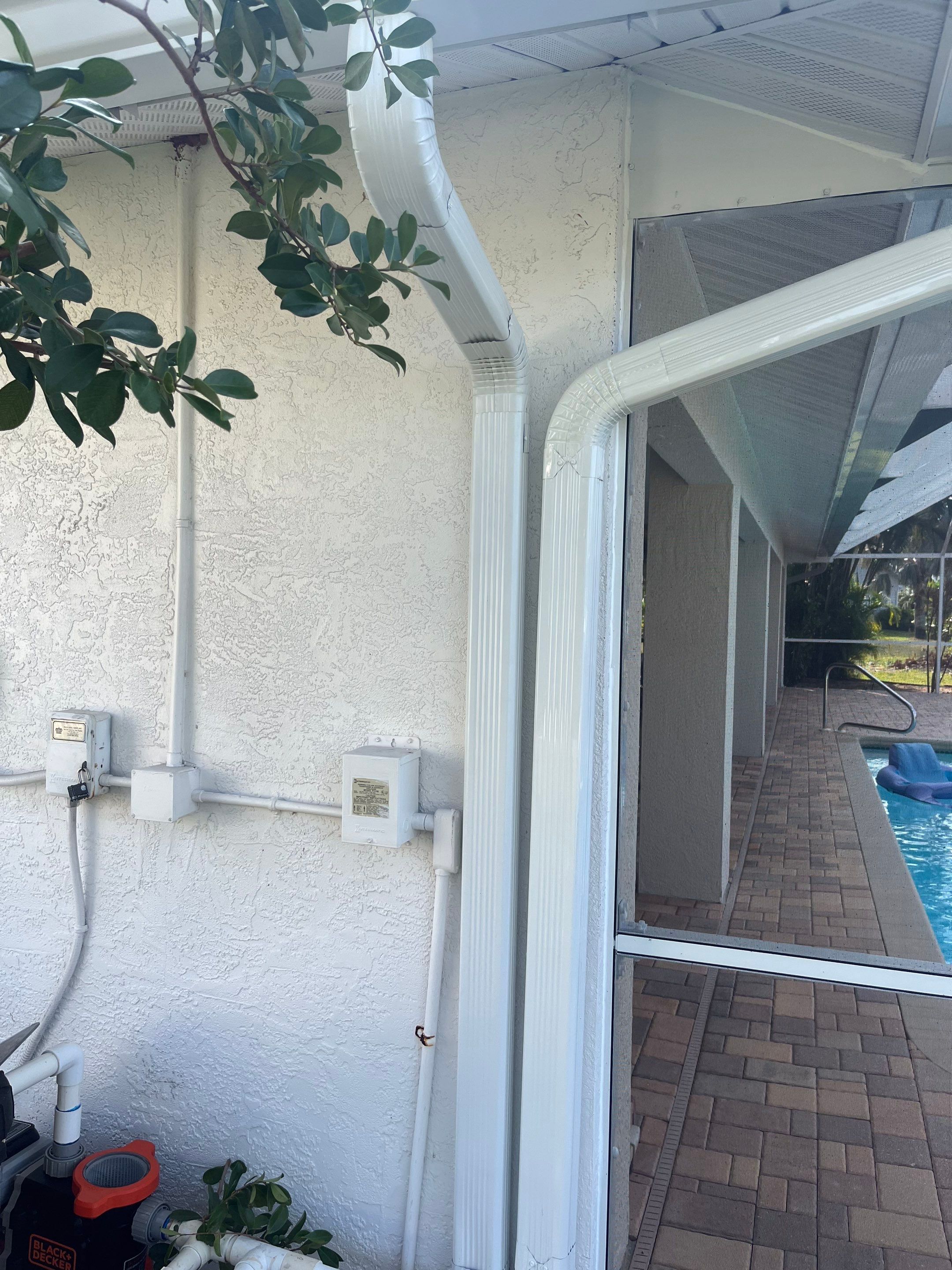 Soffit and Fascia Installation in Cape Coral FL by Gutter Professors