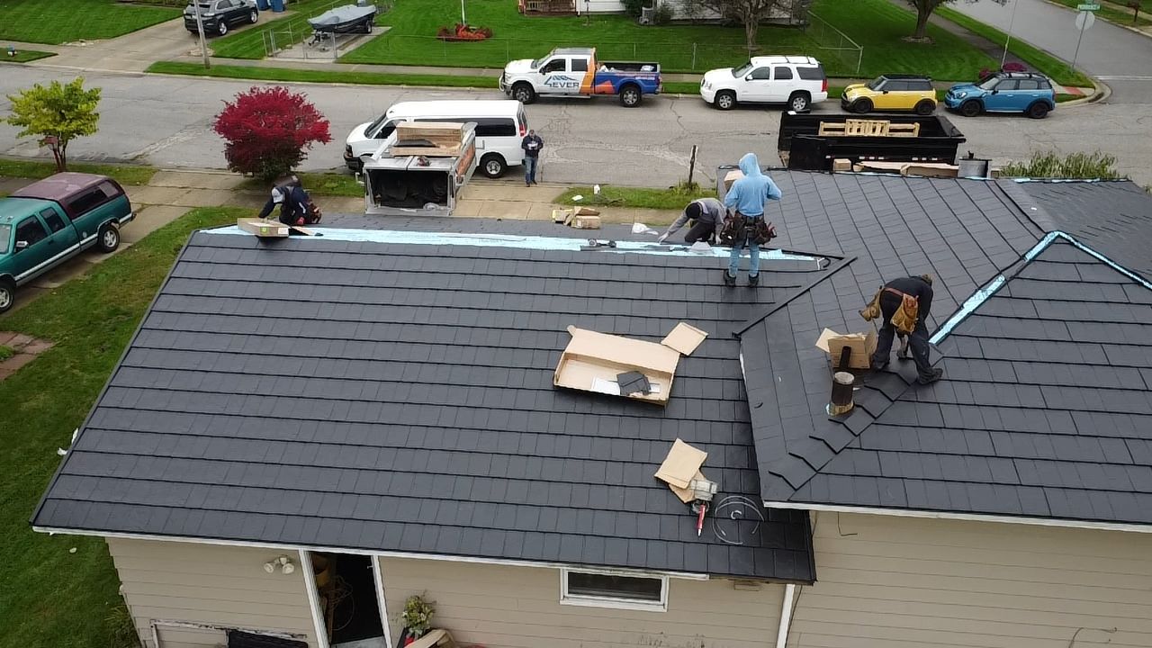 Mishawaka Indiana Metal Slate Roof Installation – Residential Upgrade by 4Ever Metal Roofing