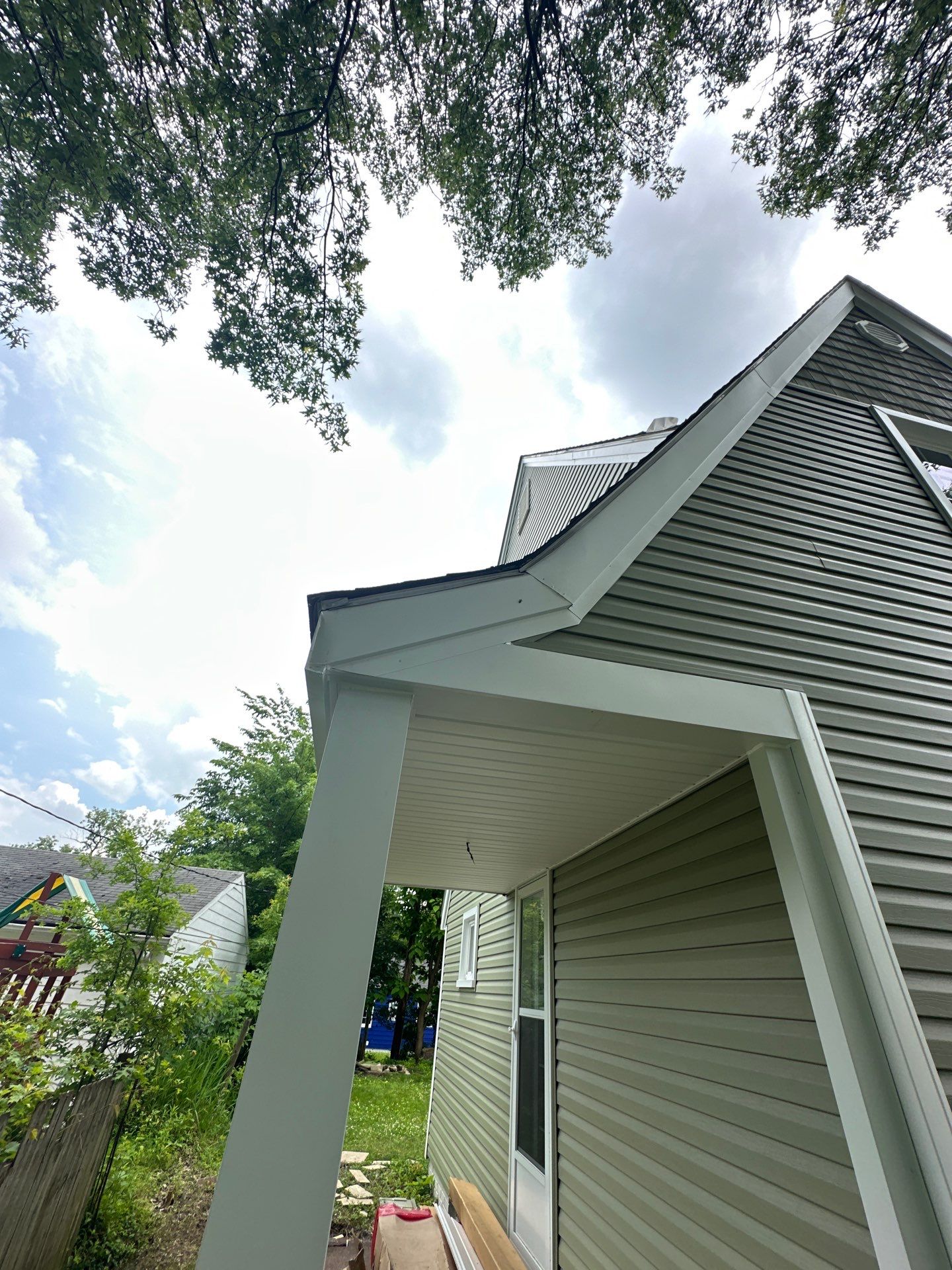 Project in Cleveland by Powers Roofing and Exteriors