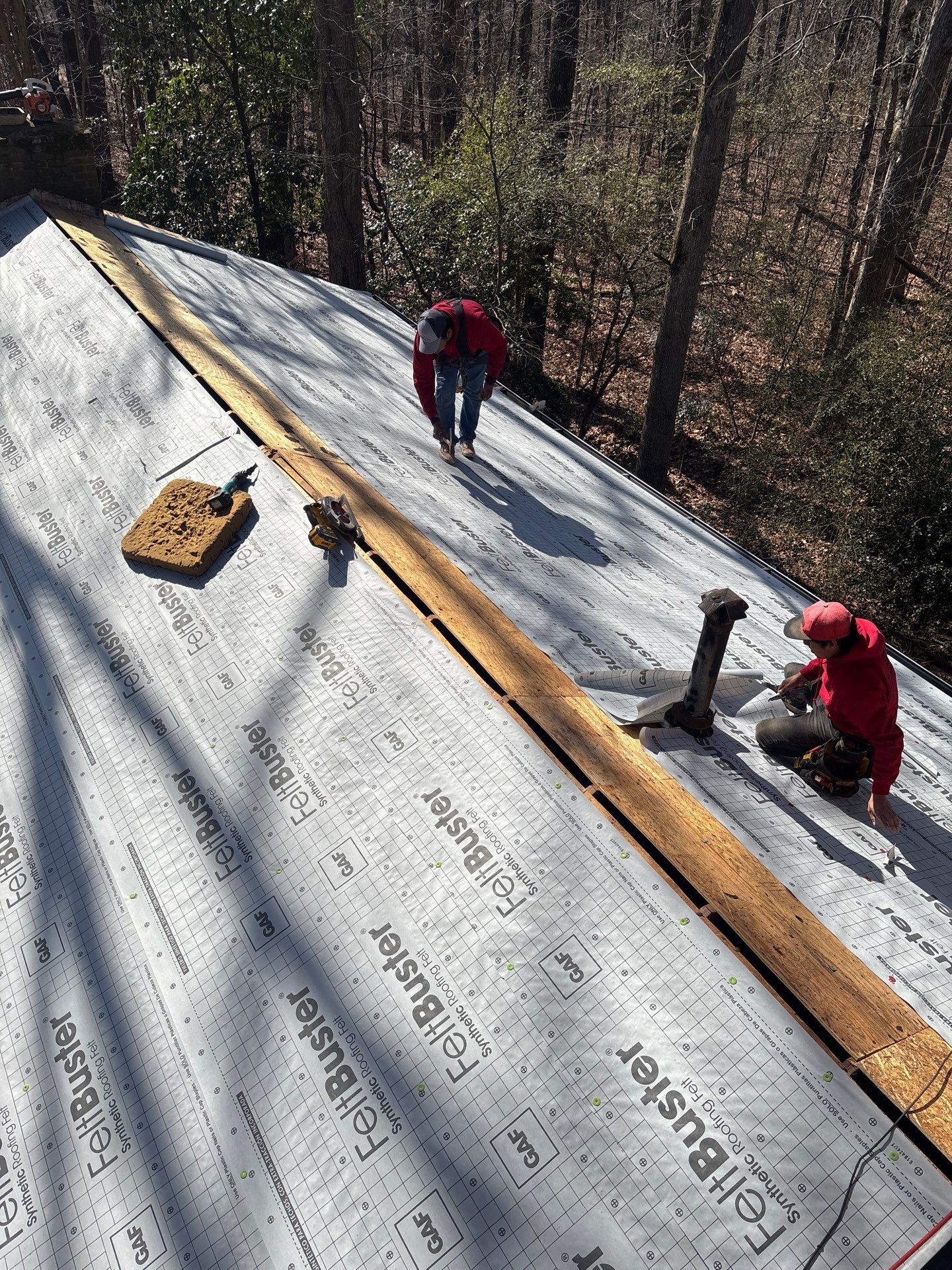 Roof replacement by Deerfield Roofing LLC