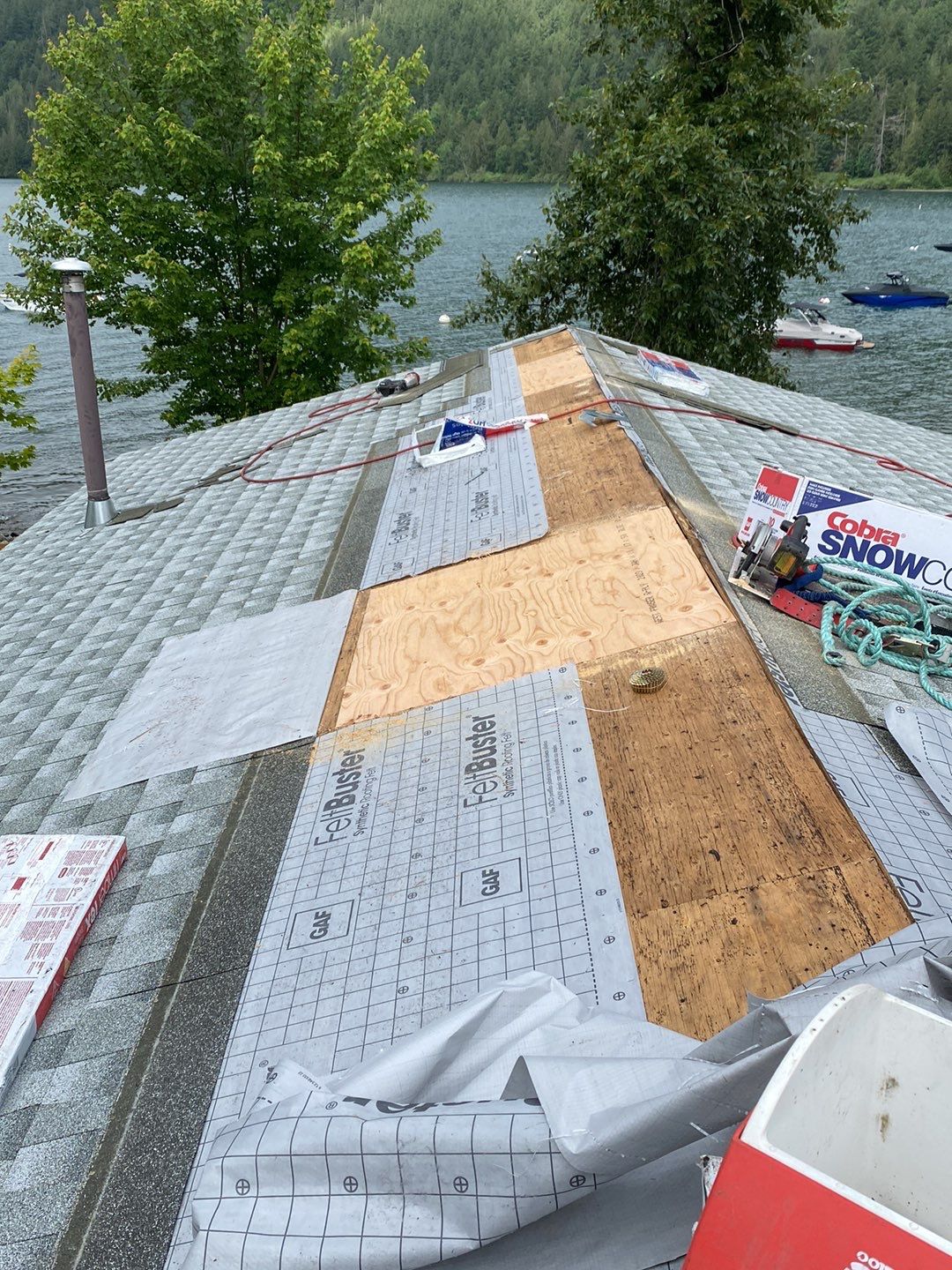 Residential Roofing Installation using GAF - System Plus Limited Warranty by Top Notch Roofing Inc