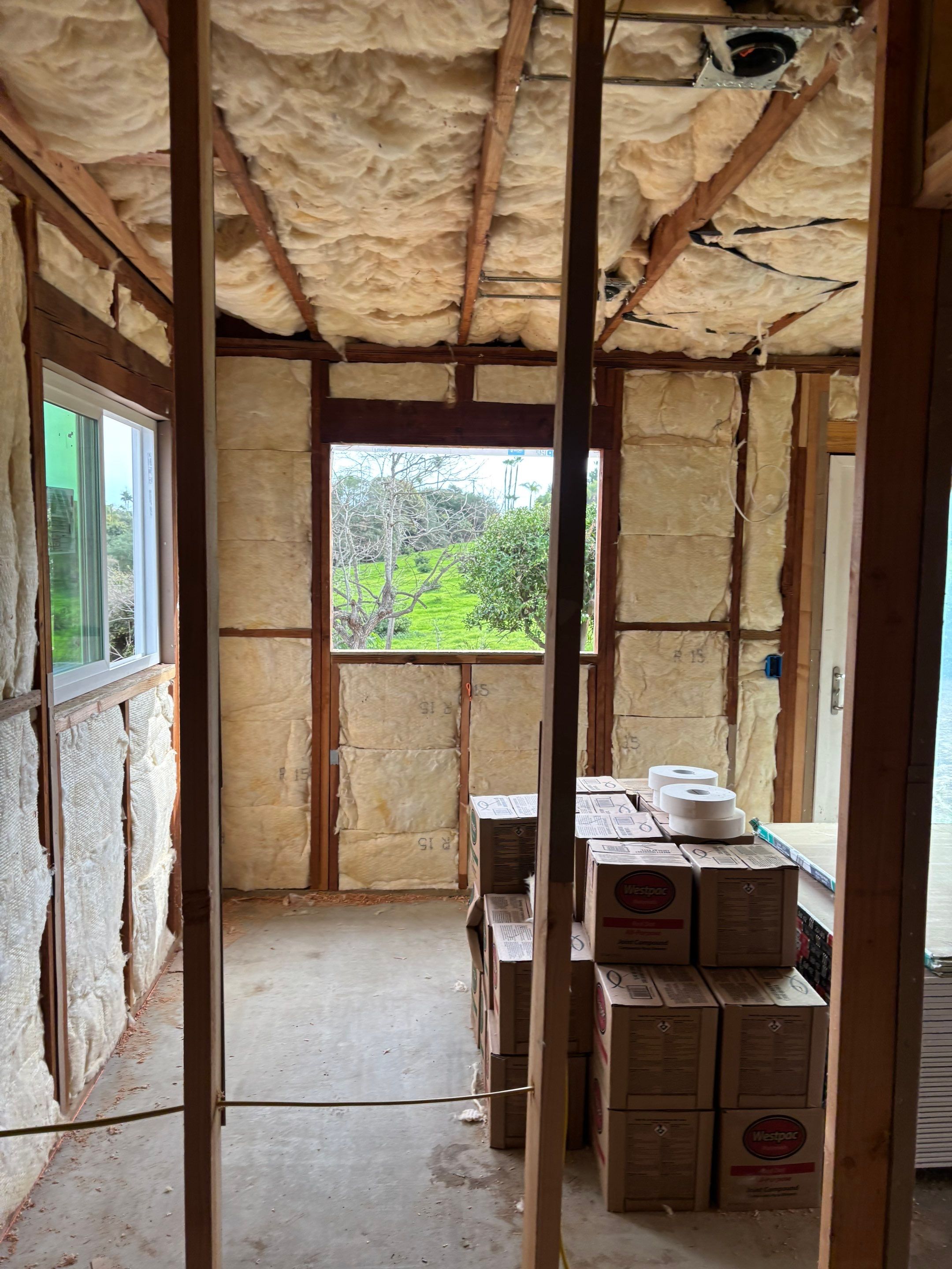 Project in Fallbrook by Insulation Labs