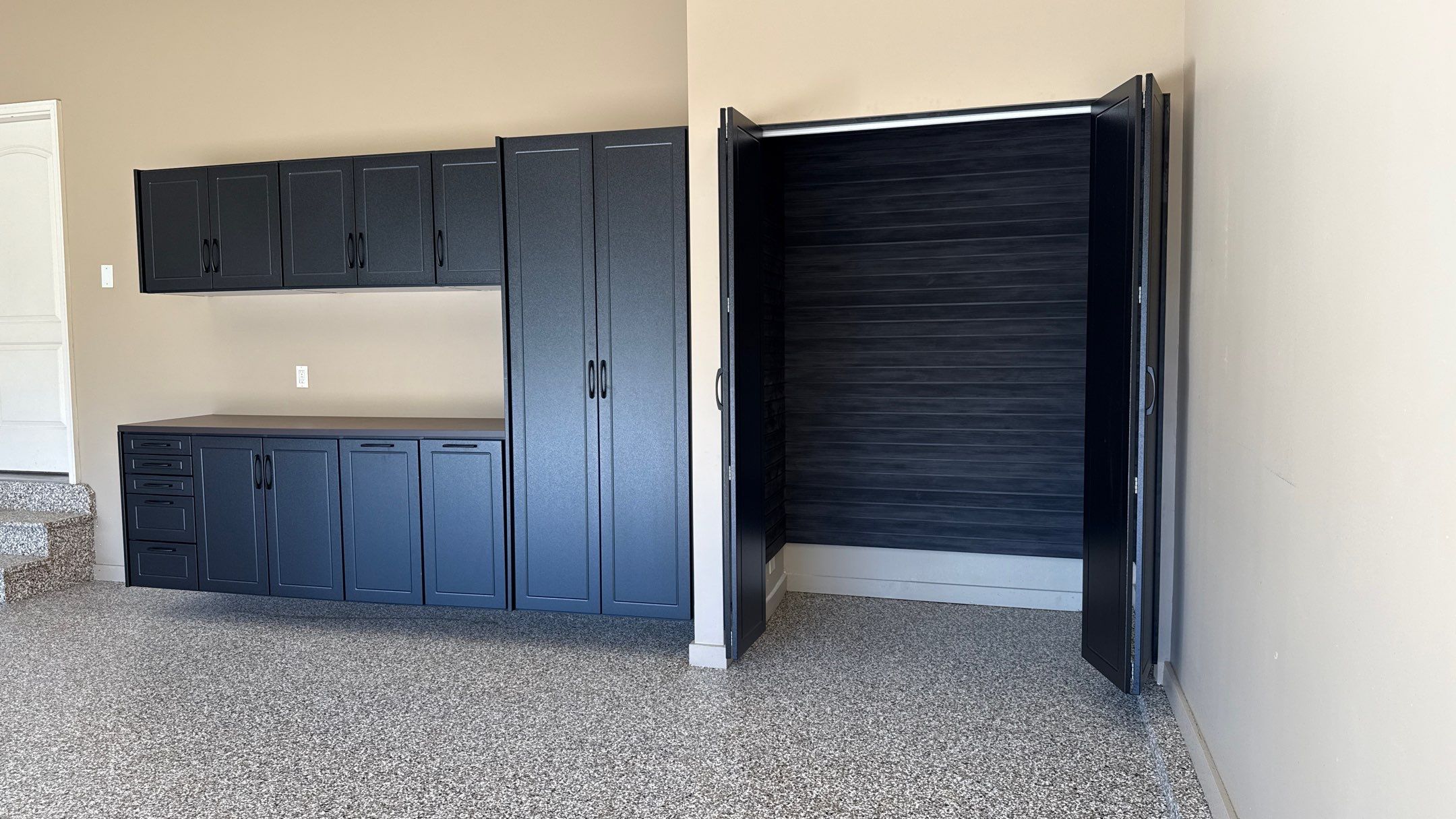 Art's New Garage Make-over Turned Out Great  by Banner Garage