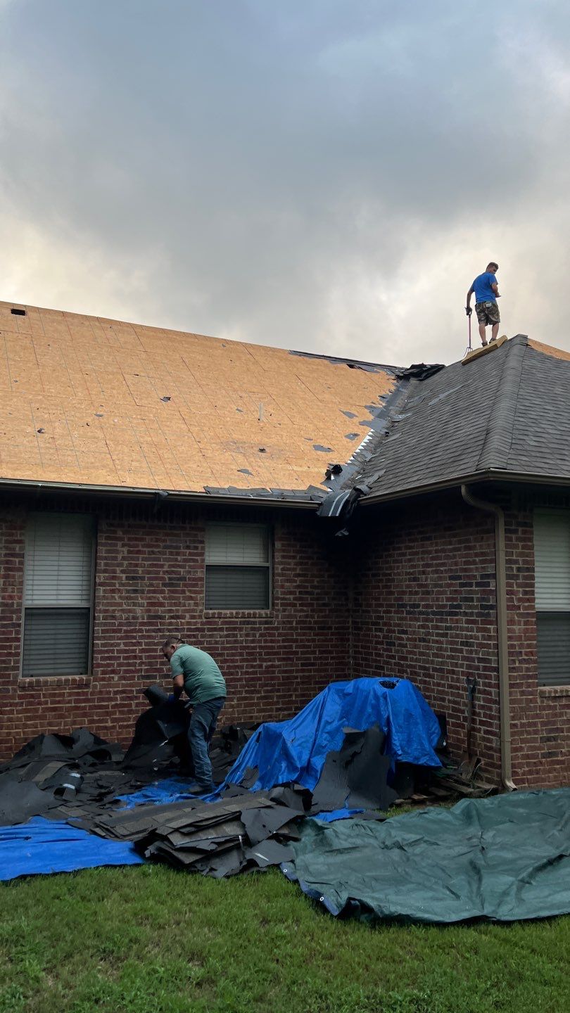 Residential Roofing Installation using GAF Natural Shadow  by A & H Roofing and Contracting, LLC