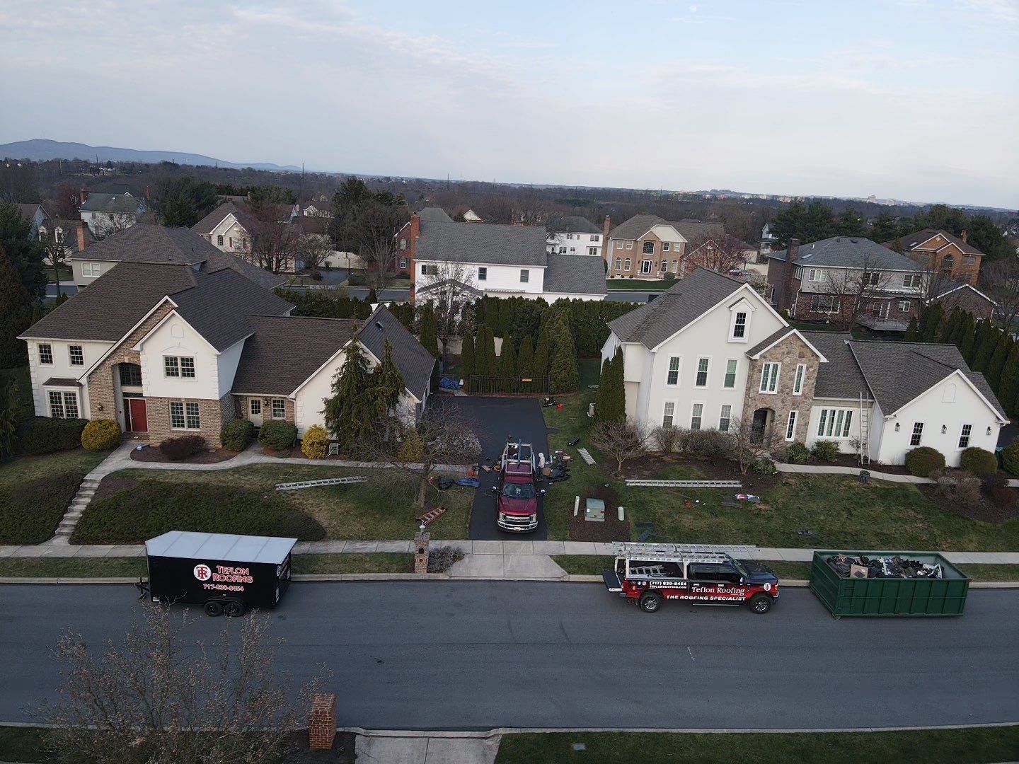 Residential Roofing Installation using Gaf Hdz Architectural Shingle by Teflon Roofing